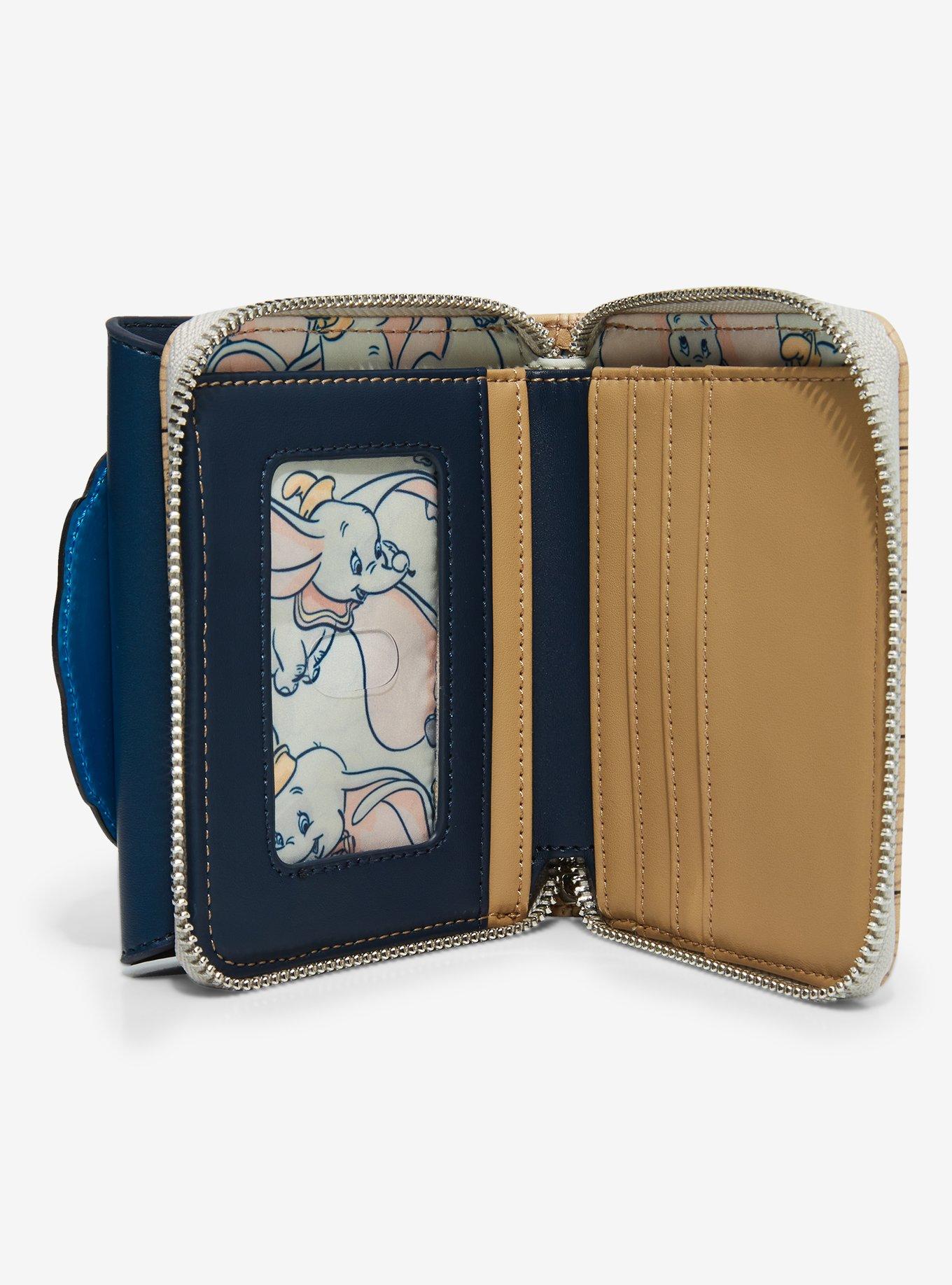 Loungefly Disney Dumbo Bath Time Small Zip Wallet - BoxLunch Exclusive, , hi-res