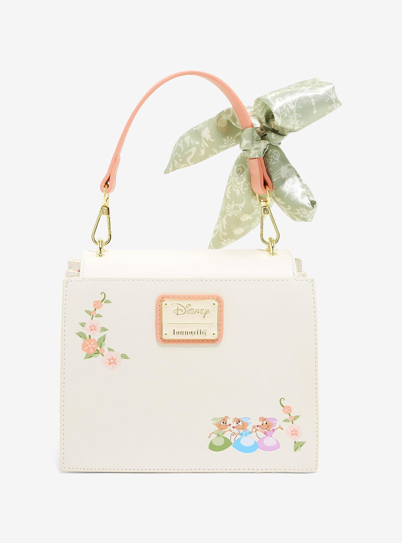 Loungefly Disney Cinderella Floral Dress Crossbody Bag - BoxLunch Exclusive, , alternate