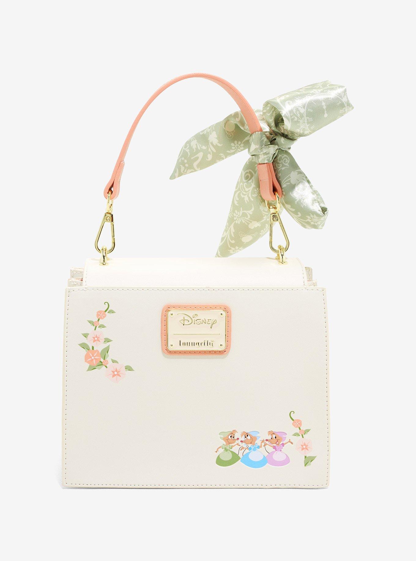 Loungefly Disney Cinderella Floral Dress Crossbody Bag - BoxLunch Exclusive, , hi-res