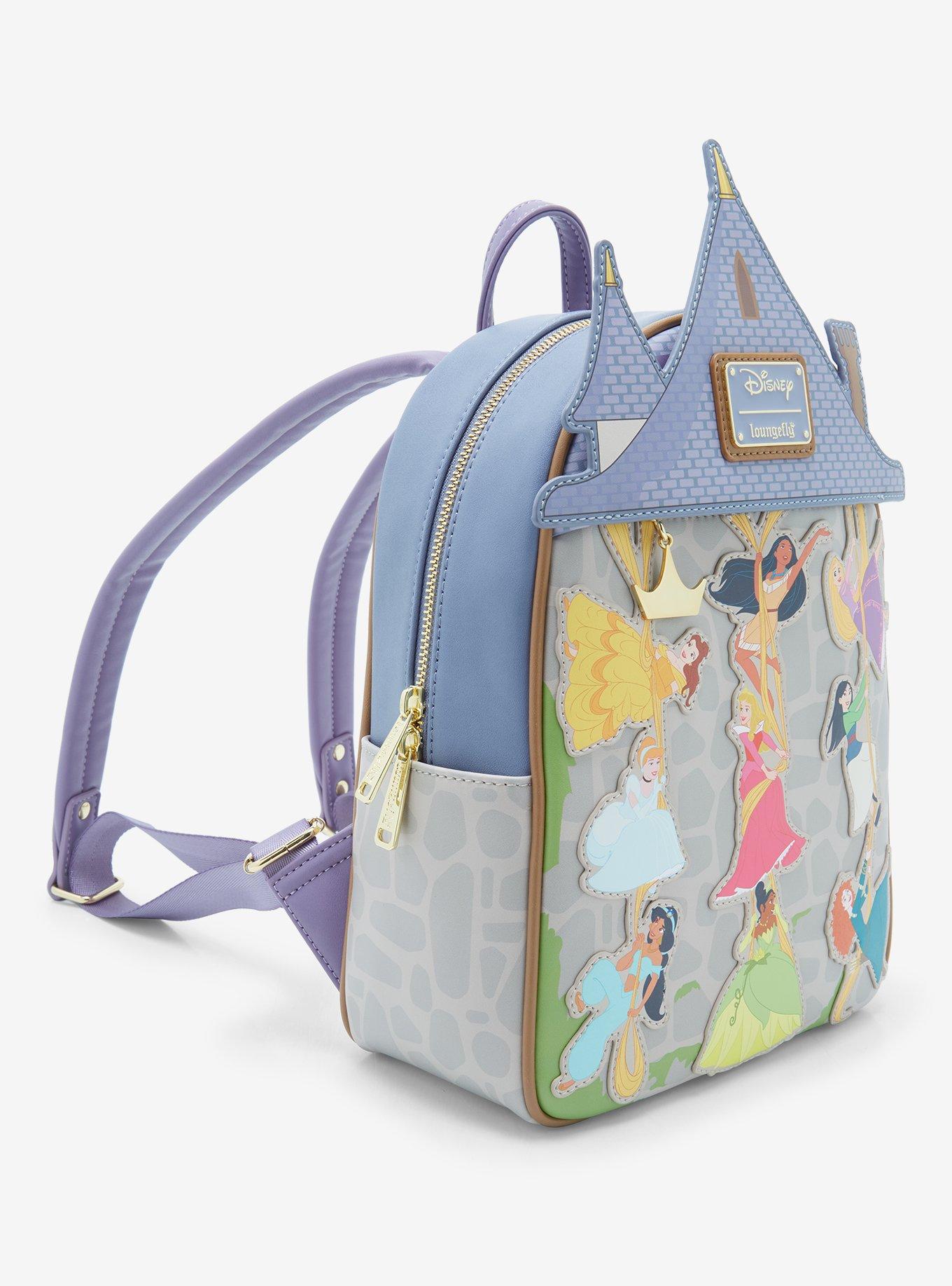 Loungefly Disney Princess Climbing Castle Mini Backpack - BoxLunch Exclusive, , alternate