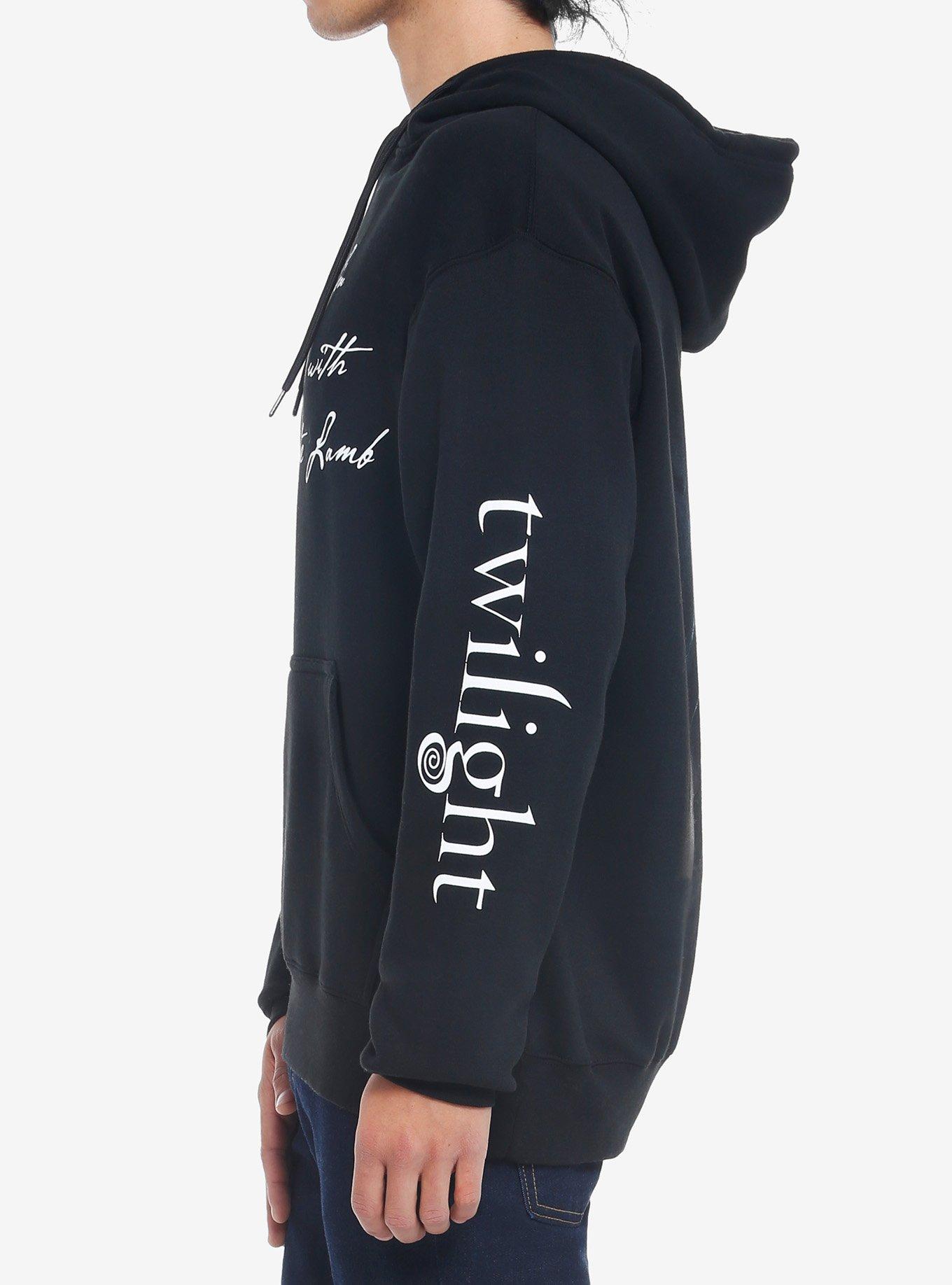 The Twilight Saga Lion & Lamb Quote Hoodie, BLACK, alternate