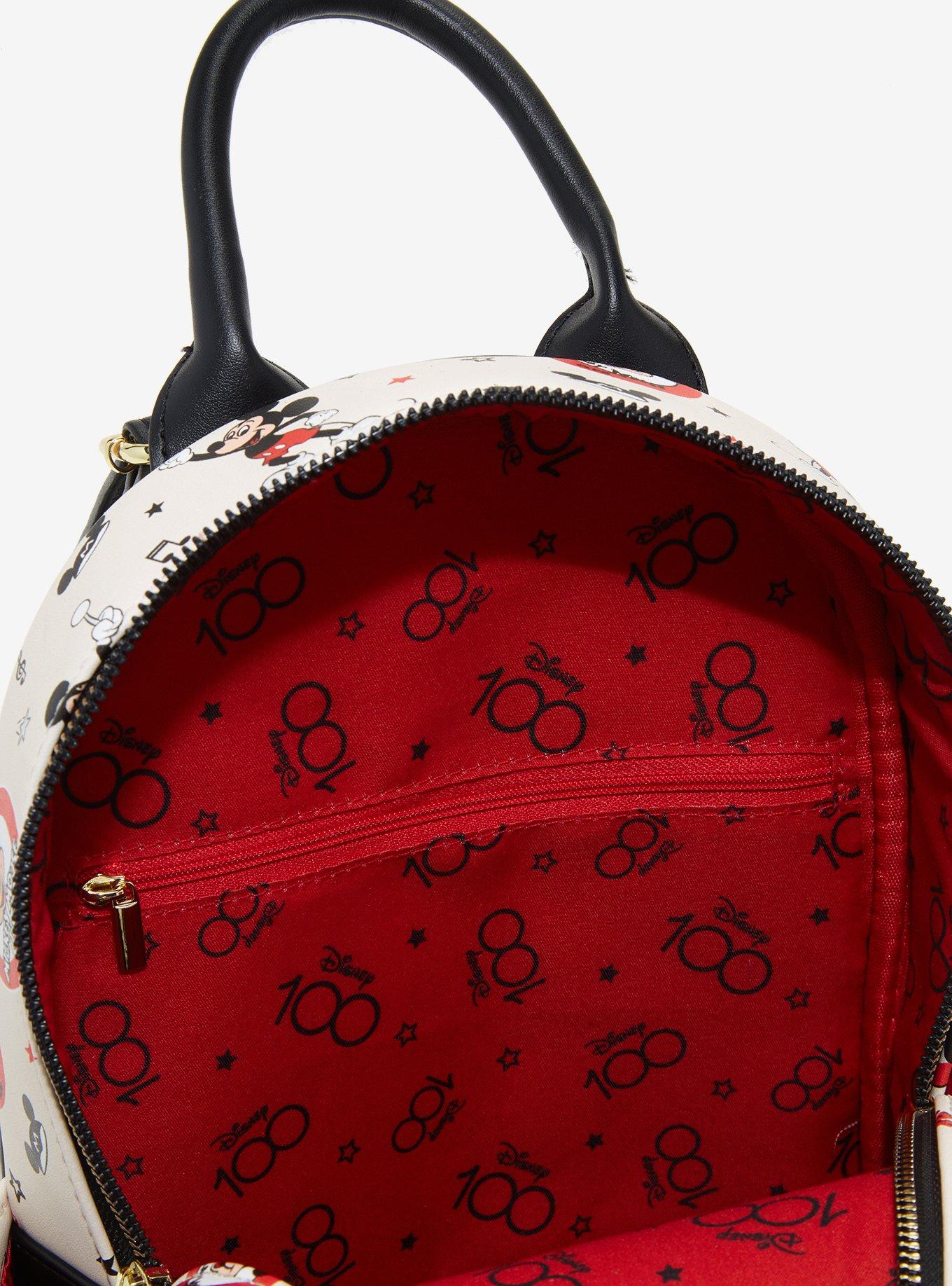 Her Universe Disney100 Mickey Mouse Club Vintage Mini Backpack, , alternate