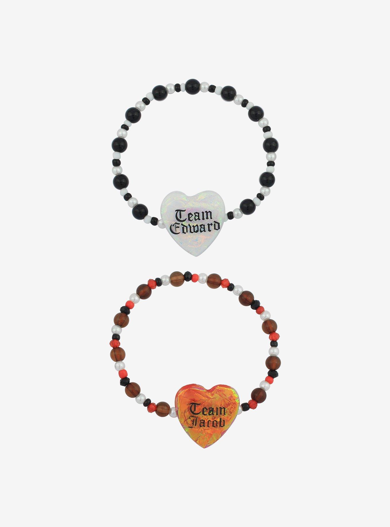 Twilight Team Edward & Team Jacob Best Friend Bracelet Set, , alternate