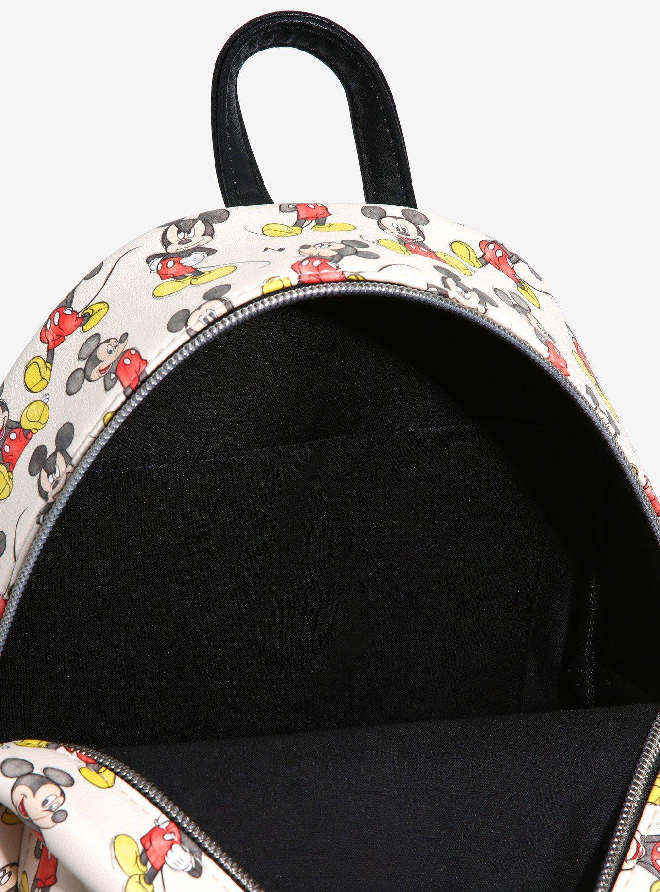 Loungefly Disney Mickey Mouse Poses Mini Backpack, , alternate