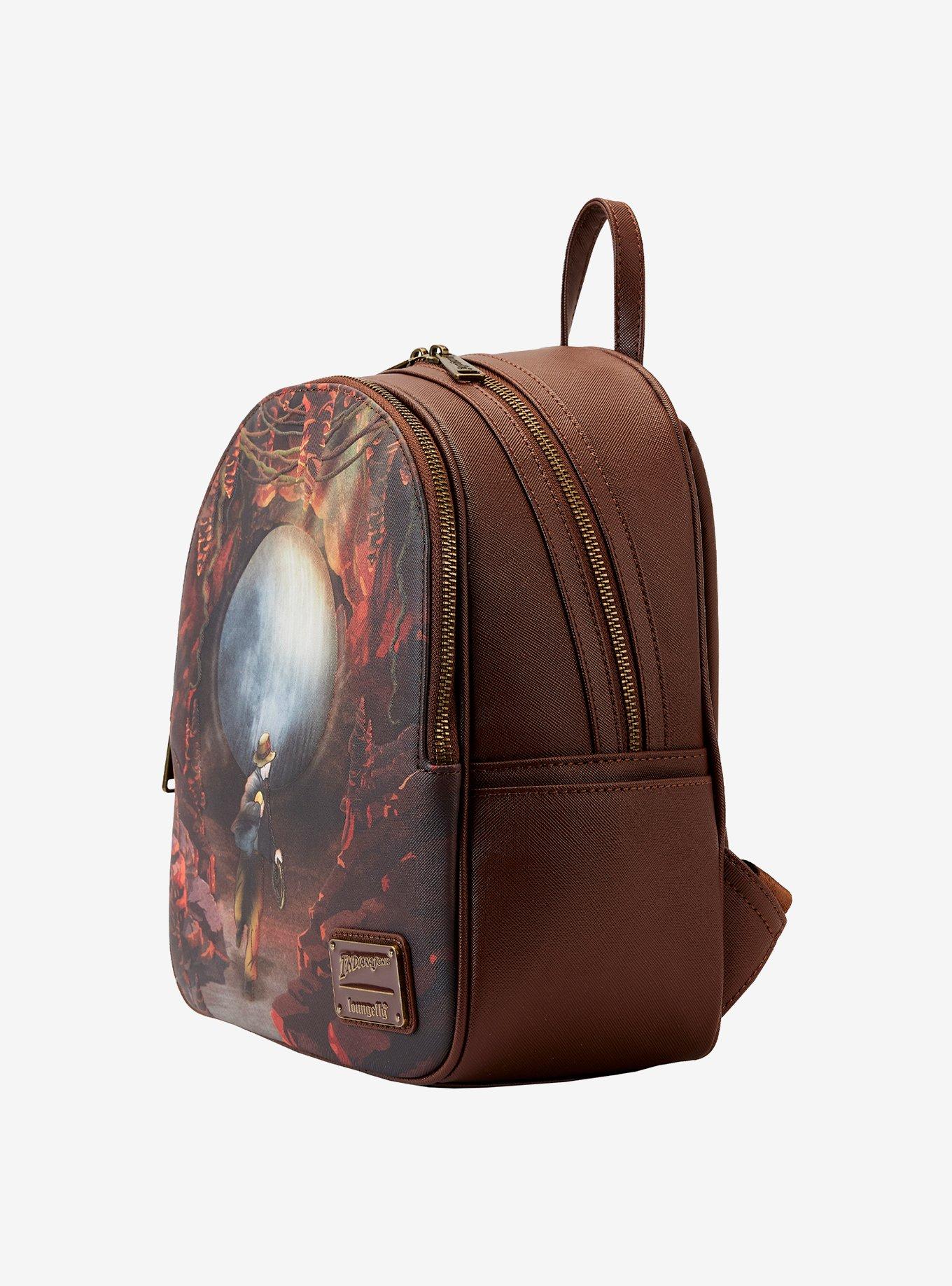 Loungefly Indiana Jones And The Raiders Of The Lost Ark Mini Backpack With Coin Purse, , alternate