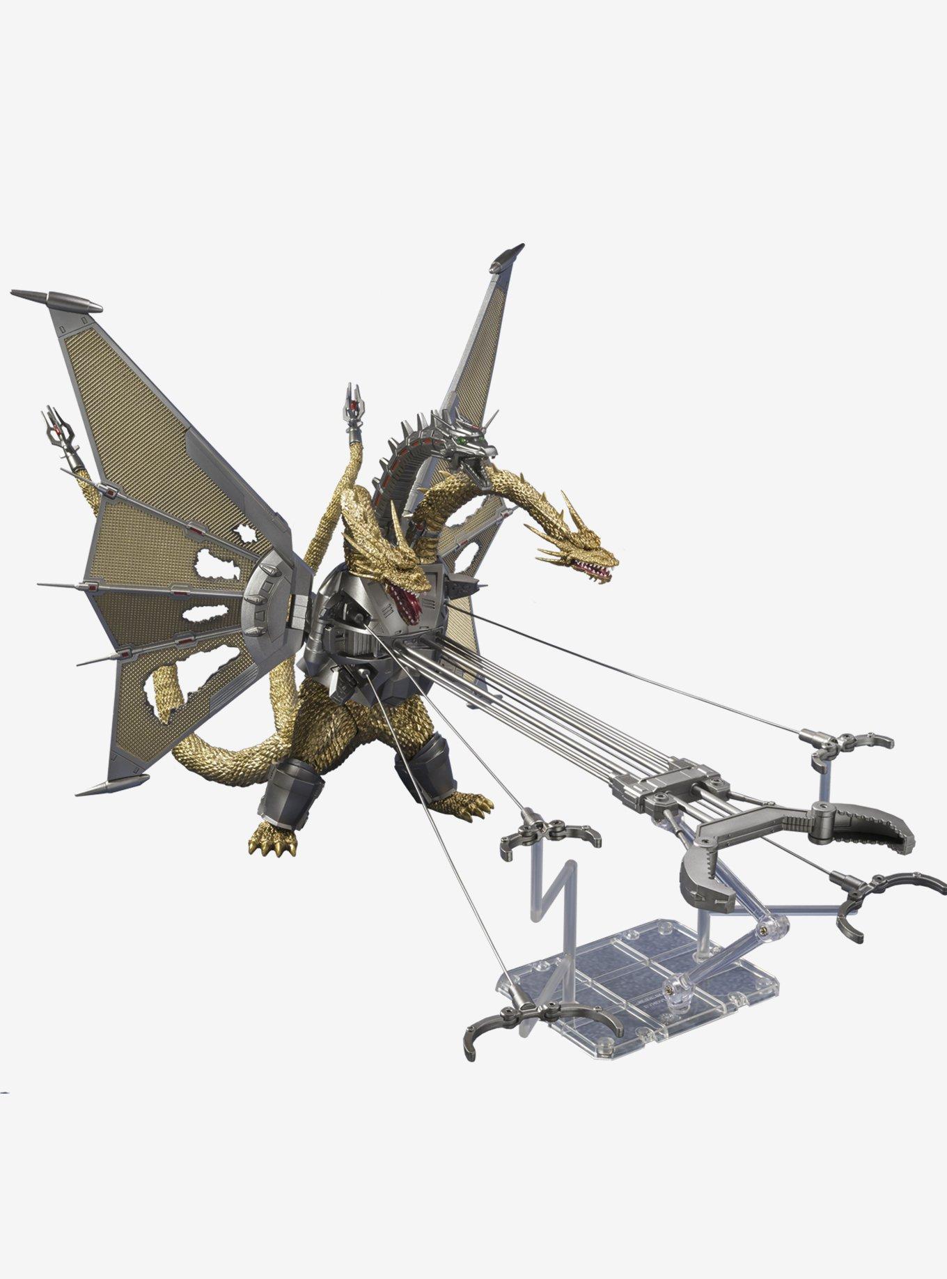 Bandai Spirits Godzilla v.s King Ghidorah S.H MonsterArts Mecha King Ghidorah Figure (Decisive Battle Set), , alternate