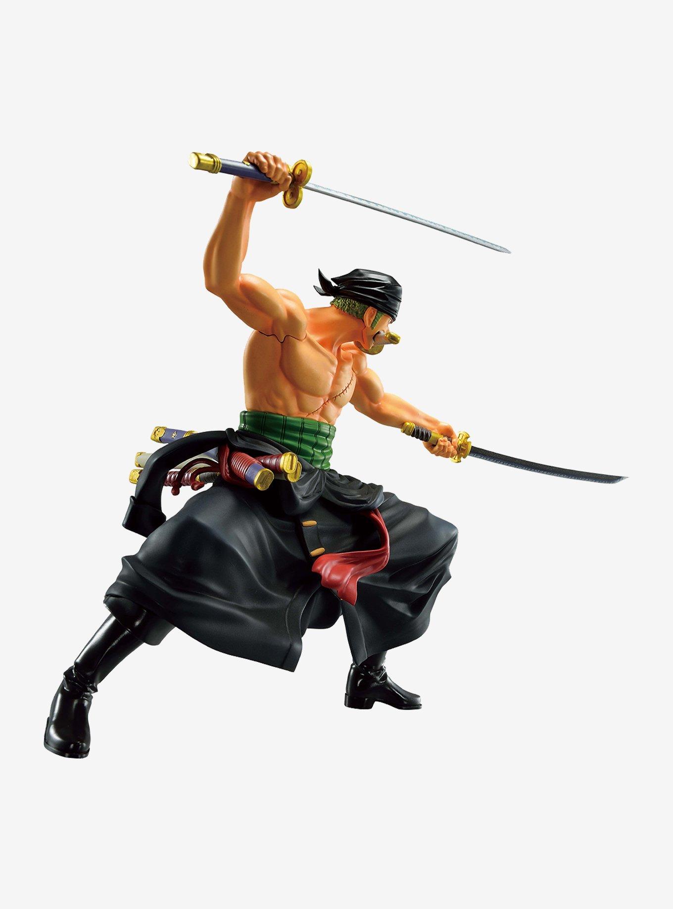 Bandai Spirits One Piece Ichibansho Signs of the Hight King Roronoa Zoro Figure, , alternate
