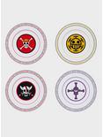 One Piece Pirate Emblems Plate Set, , alternate