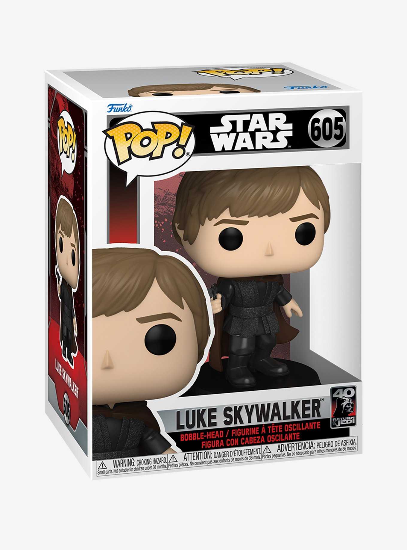 Funko Pop! Star Wars Return of the Jedi 40th Anniversary Luke Skywalker Vinyl Bobble-Head, , hi-res