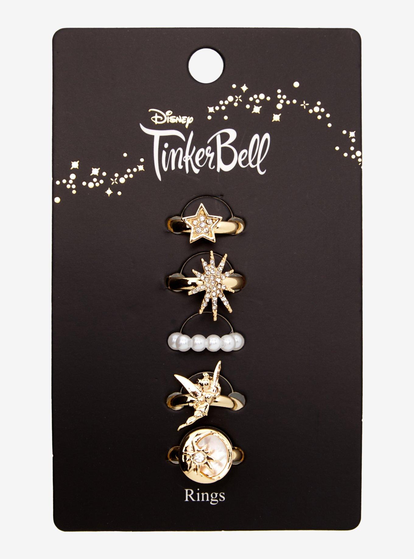 Disney Peter Pan Tinker Bell Sparkle Rings, , alternate