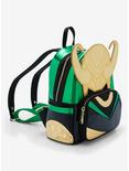Loungefly Marvel Loki Helmet Mini Backpack, , alternate