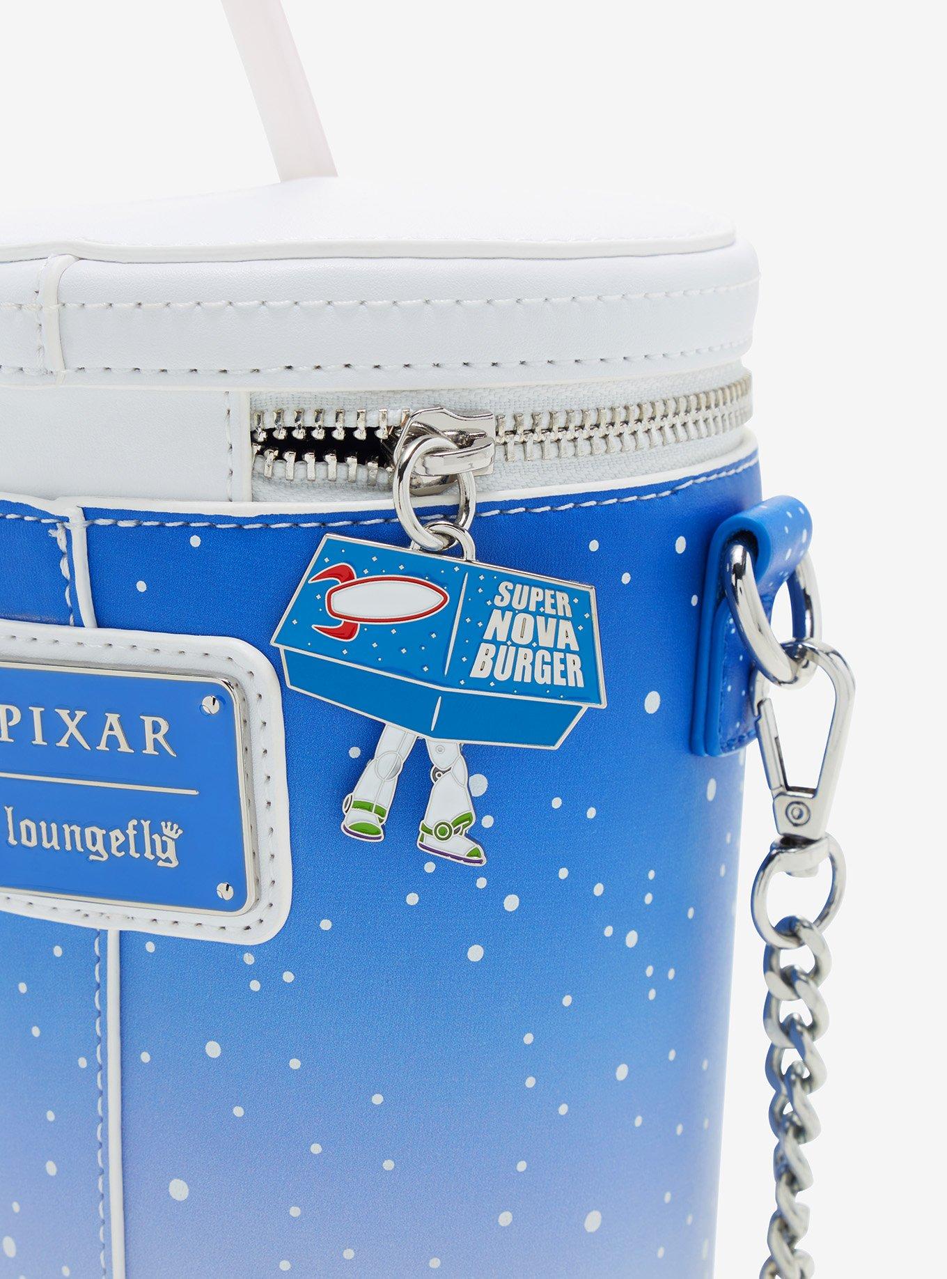 Loungefly Disney Pixar Toy Story Pizza Planet Mega Gulp Glow-in-the-Dark Figural Crossbody Bag, , alternate