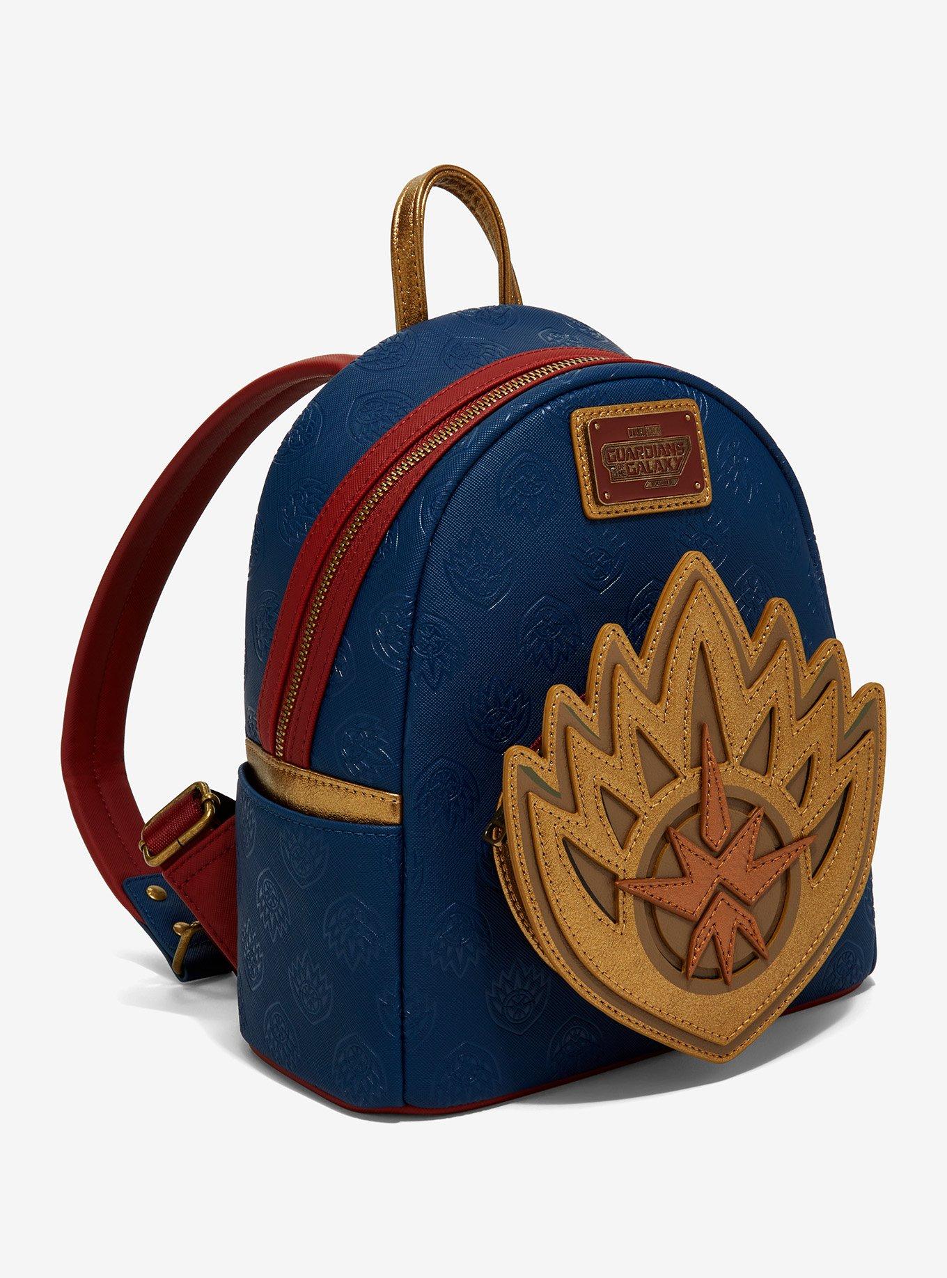 Loungefly Marvel Guardians of the Galaxy Ravager Emblem Mini Backpack, , alternate