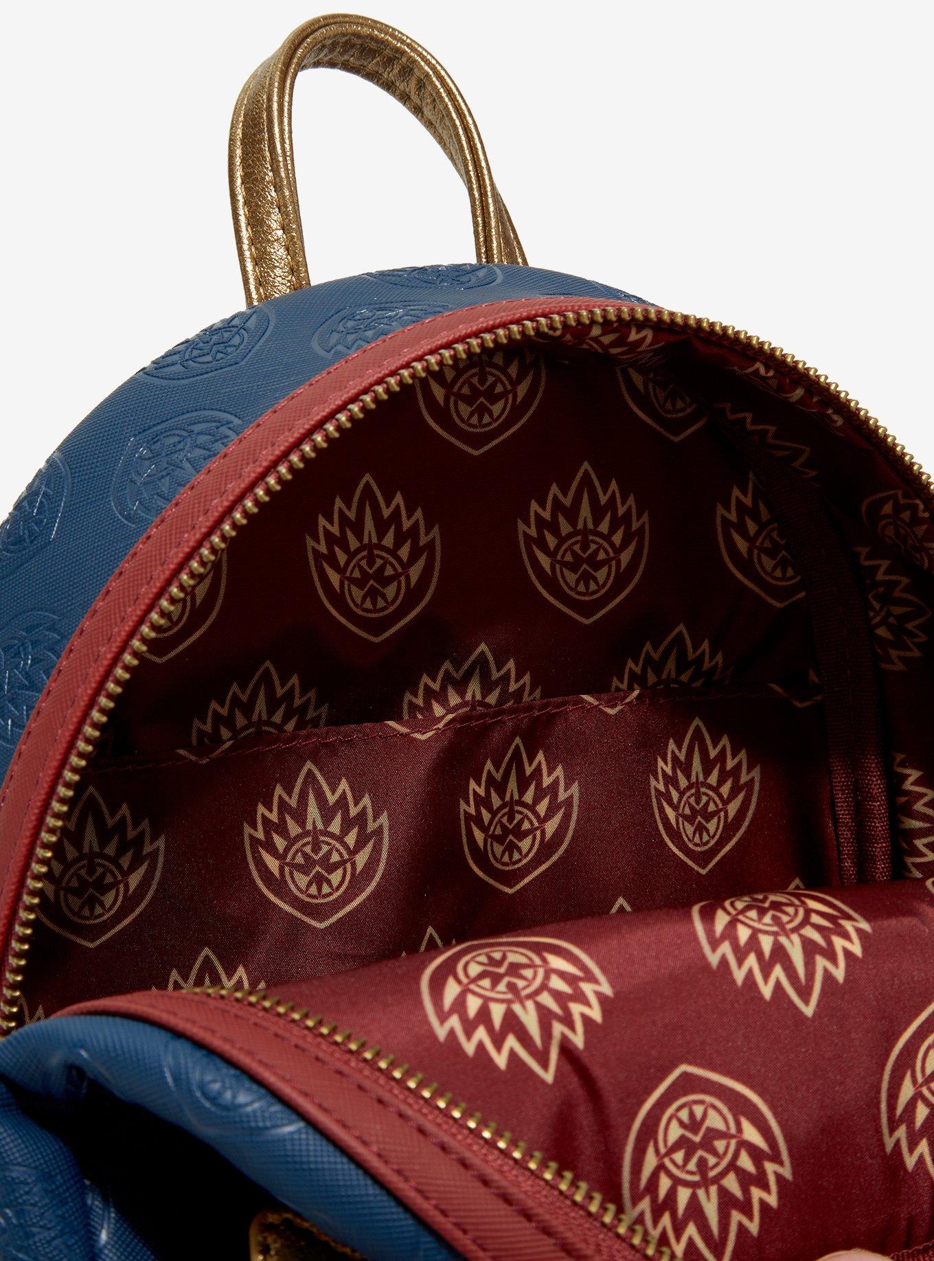 Loungefly Marvel Guardians of the Galaxy Ravager Emblem Mini Backpack, , alternate