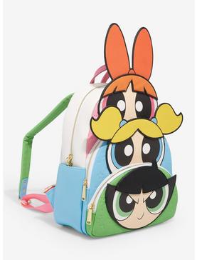 Plus Size Loungefly The Powerpuff Girls Figural Mini Backpack, , hi-res