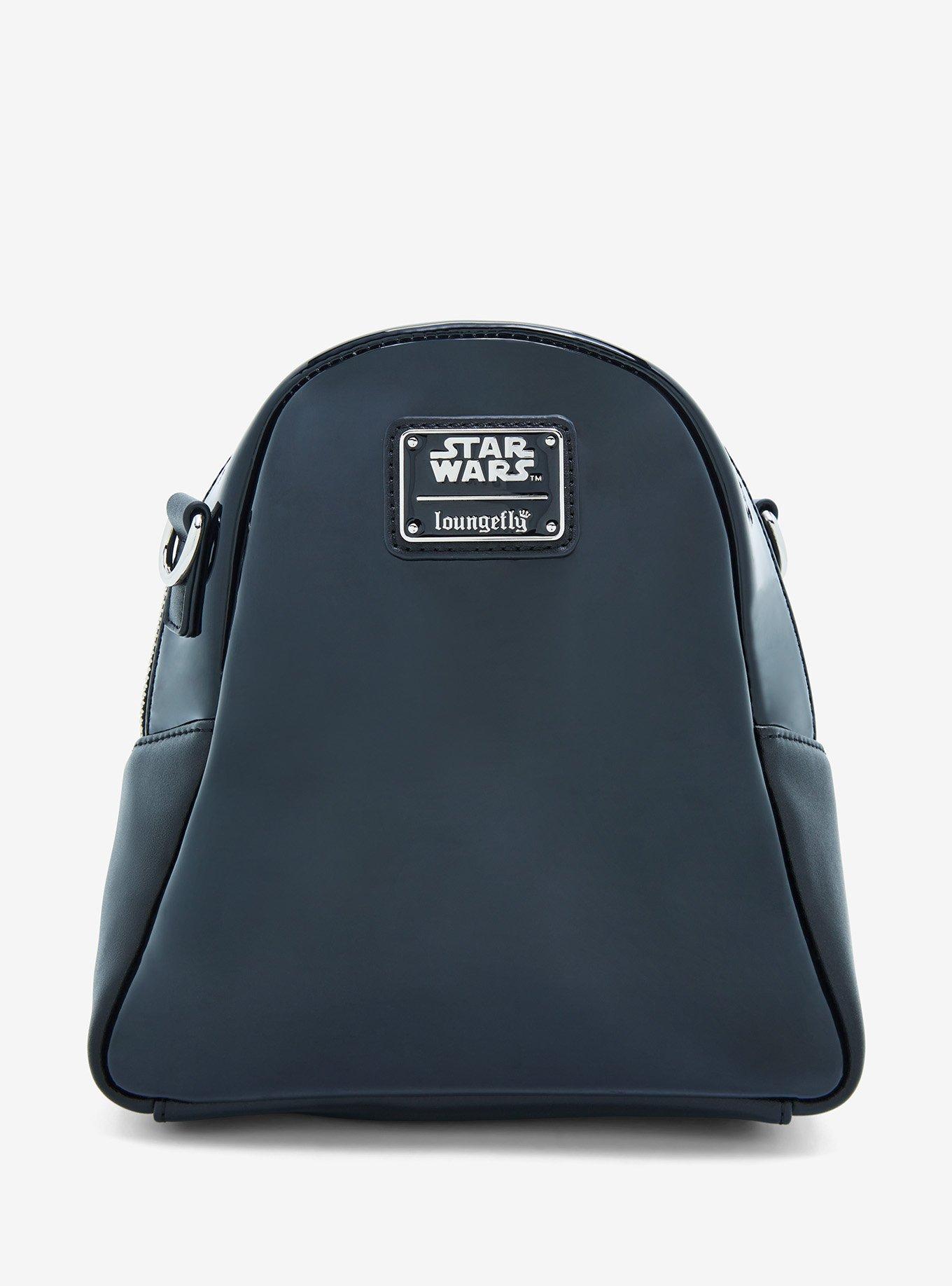 Loungefly Star Wars Darth Vader Helmet Figural Crossbody Bag, , alternate