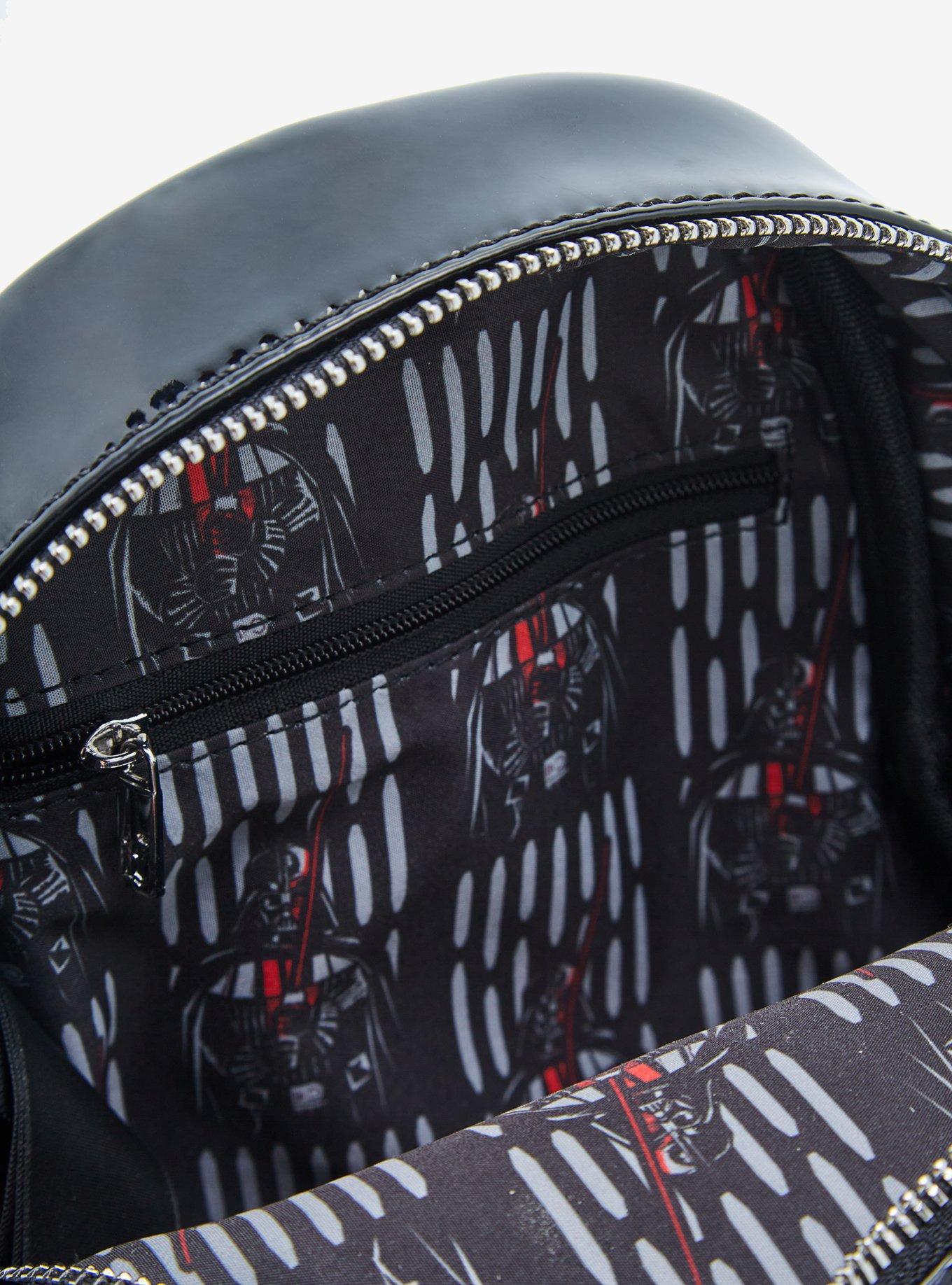 Loungefly Star Wars Darth Vader Helmet Figural Crossbody Bag, , alternate