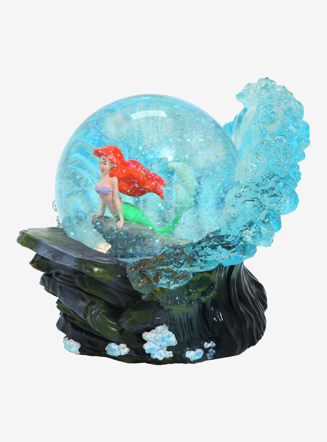Disney The Little Mermaid Rock Snow Globe, , alternate