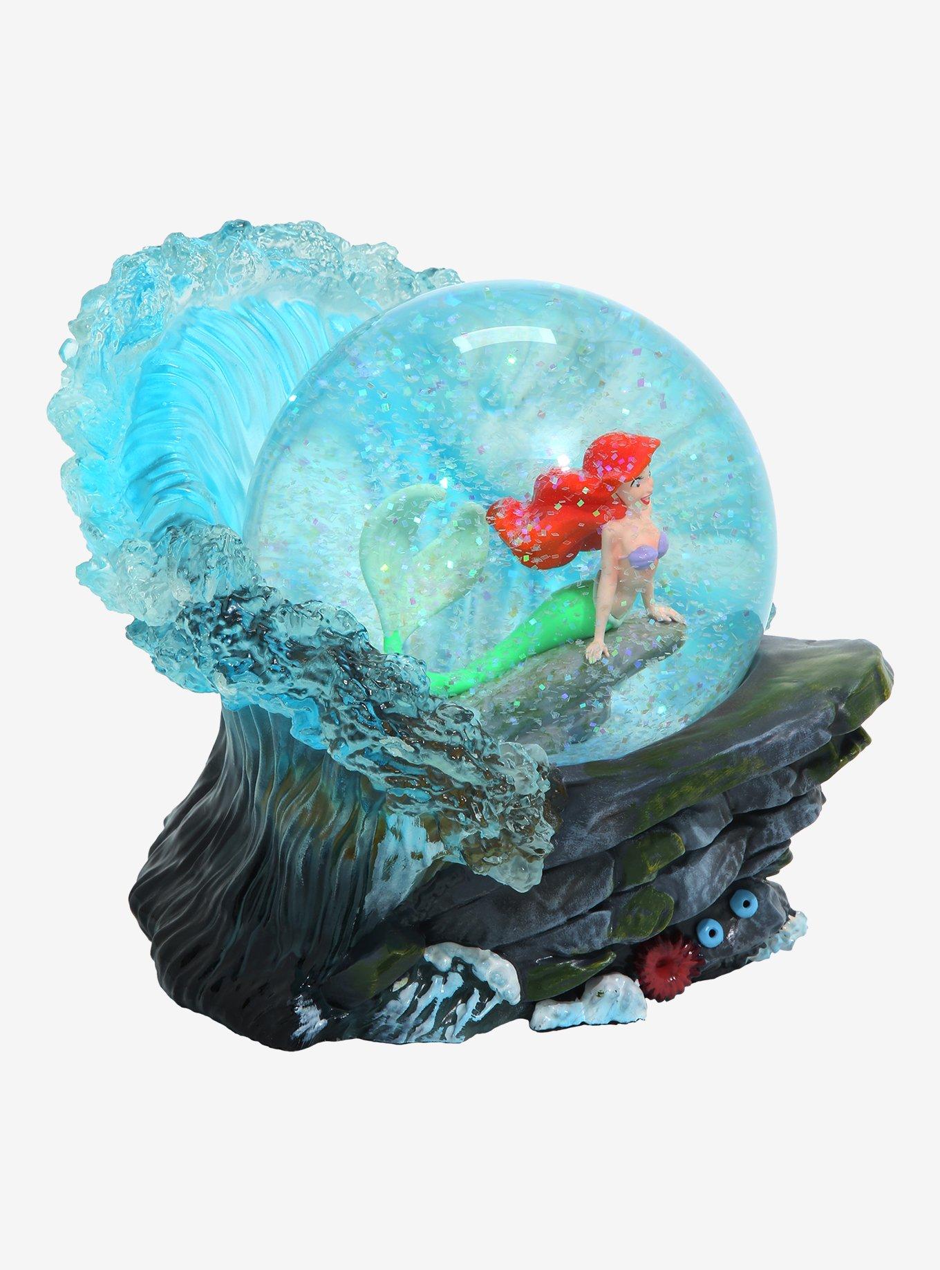 Disney The Little Mermaid Rock Snow Globe, , alternate