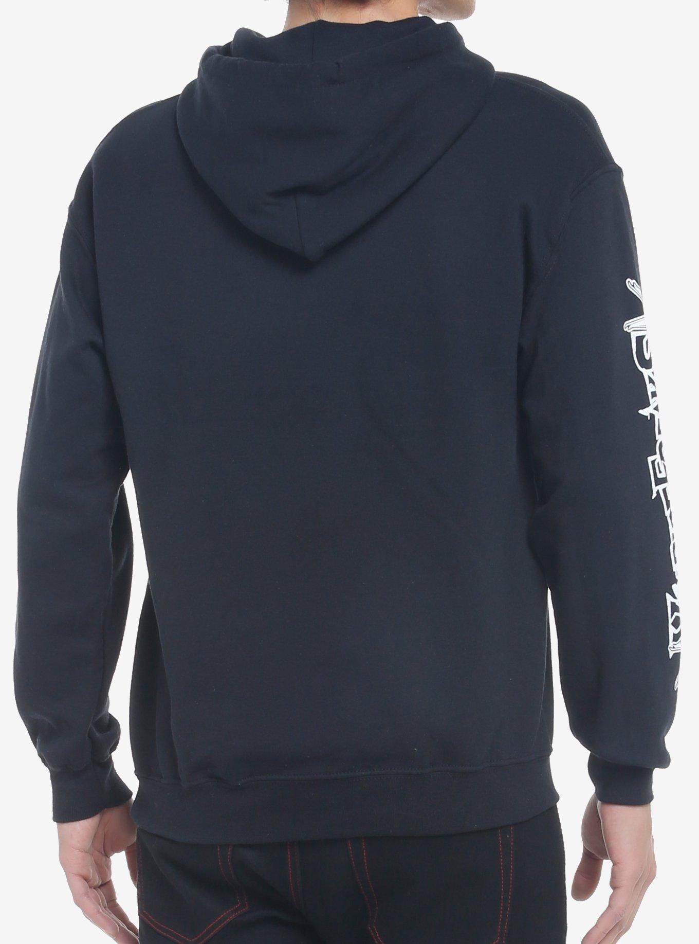 Vampire Freaks Plague Doctor Hoodie, BLACK, alternate