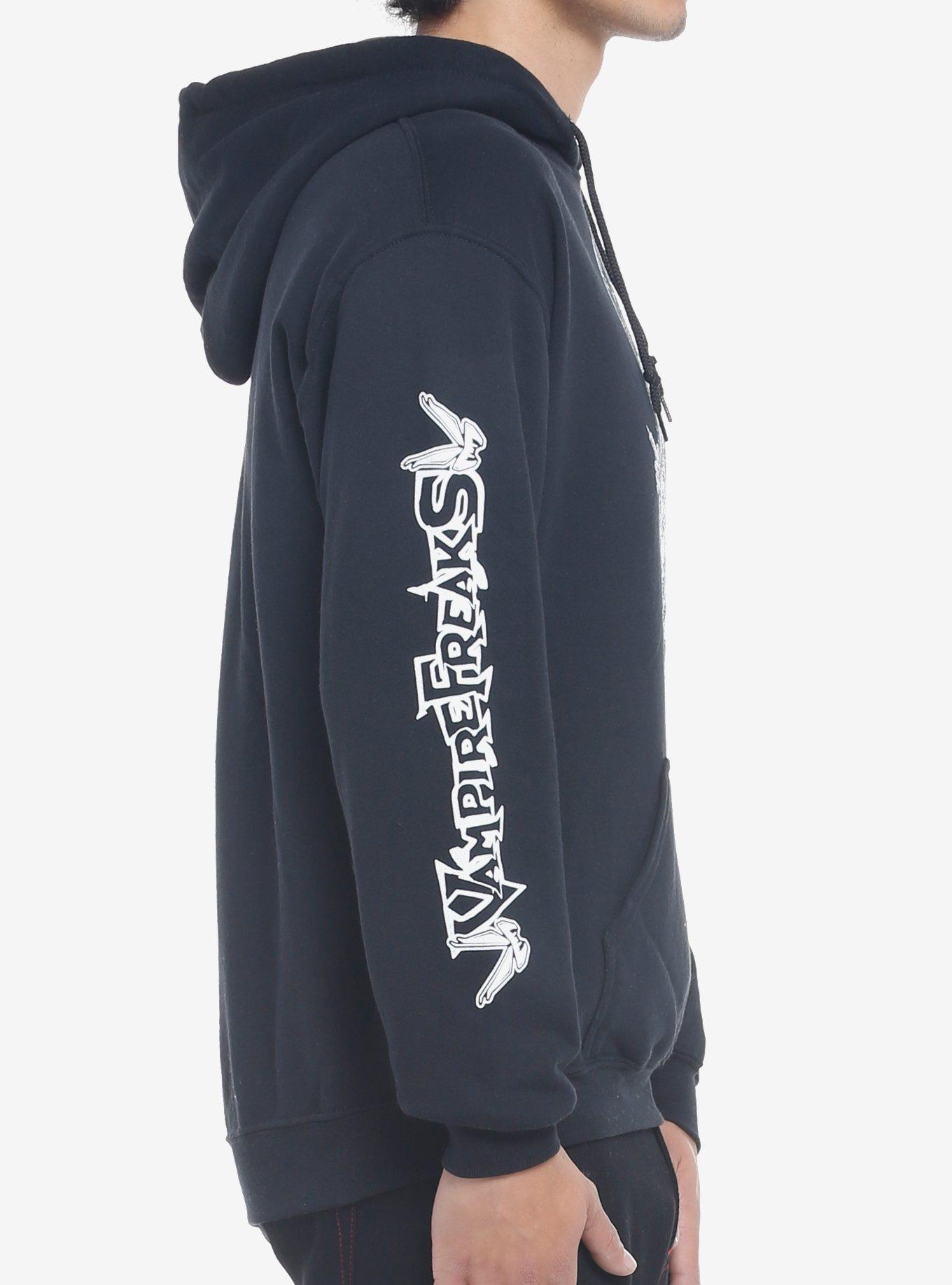 Vampire Freaks Plague Doctor Hoodie, BLACK, alternate