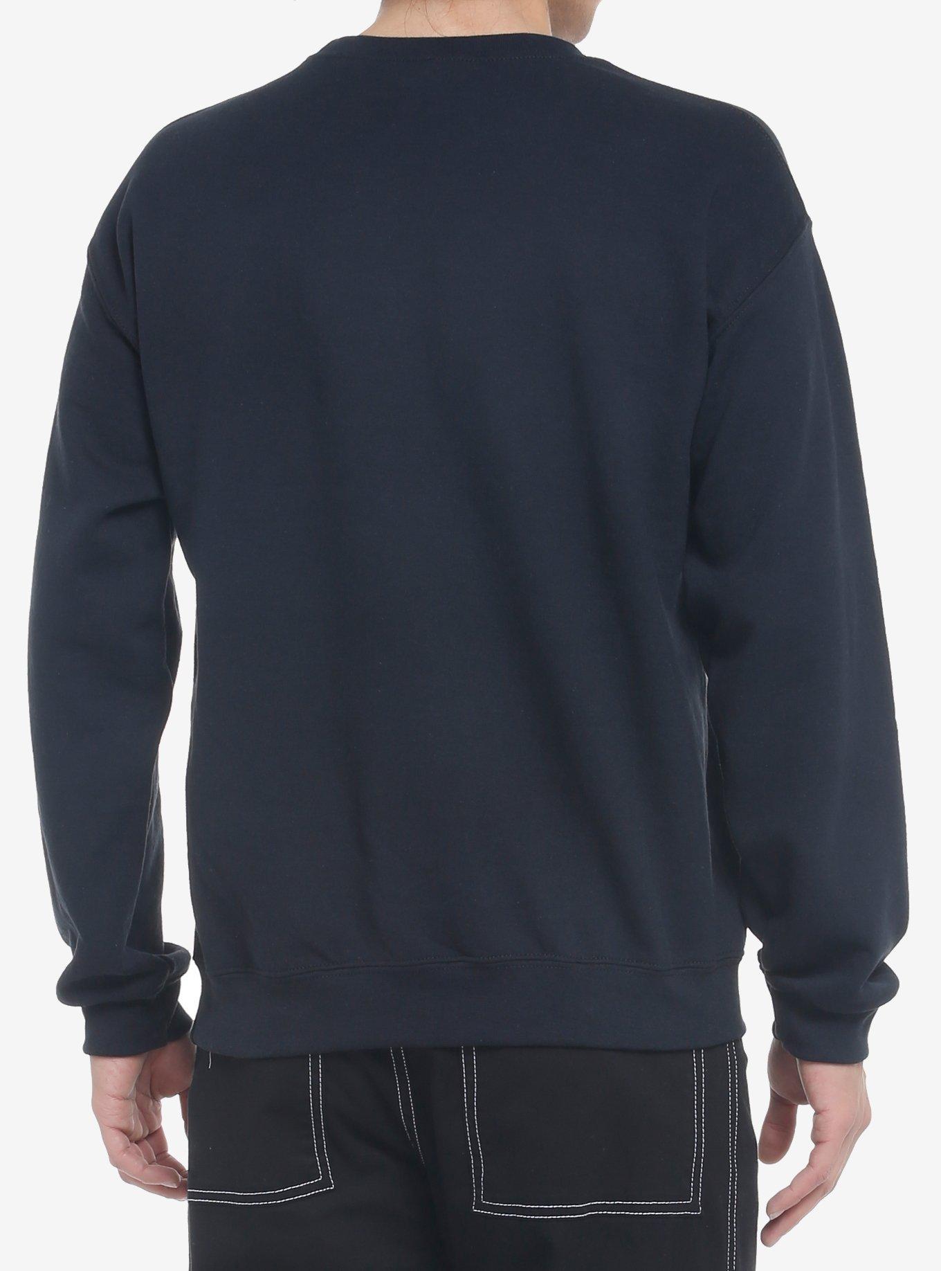 Ghost Cat Tree Sweatshirt By Guild Of Calamity, BLACK, alternate