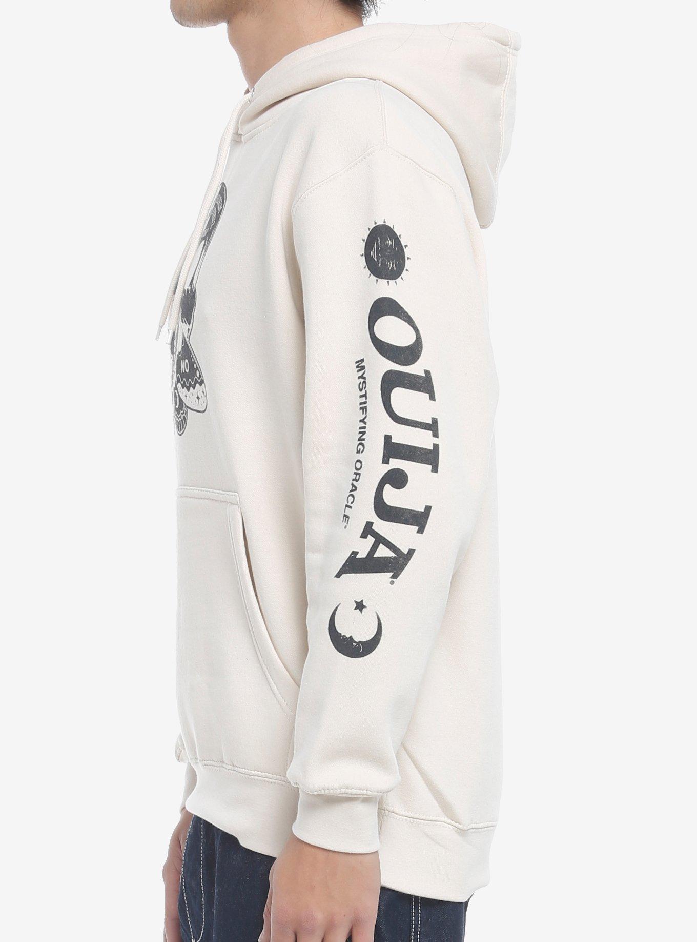 Ouija Board Moth Hoodie, SAND, alternate