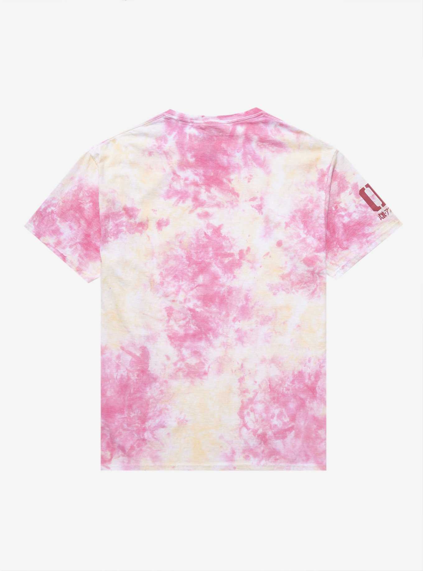 Neon Genesis Evangelion Asuka Tie-Dye Boyfriend Fit Girls T-Shirt, , hi-res