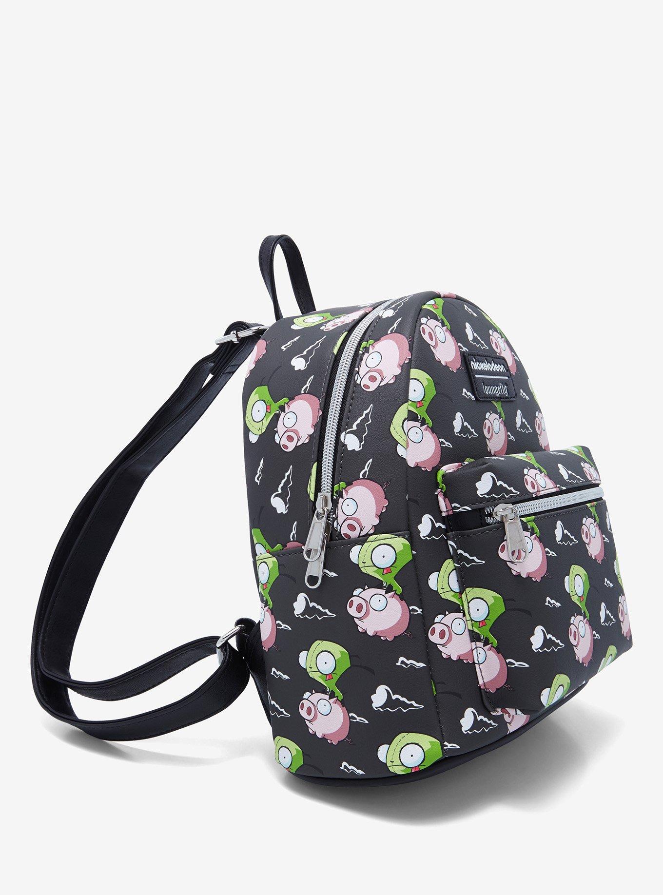Loungefly Invader Zim GIR & Pig Mini Backpack, , alternate