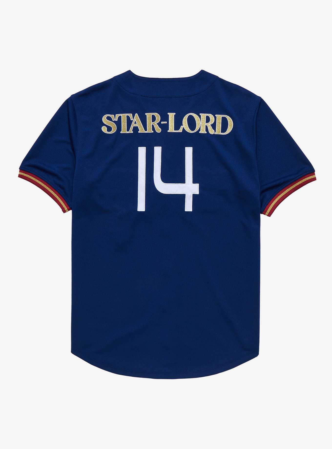 Marvel Guardians of the Galaxy Star-Lord Baseball Jersey - BoxLunch Exclusive , , hi-res