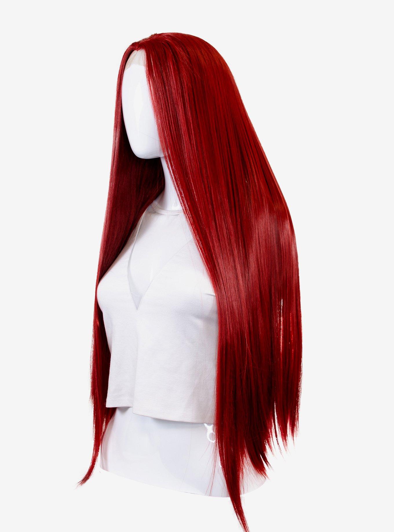 Epic Cosplay Lacefront Eros Dark Red Wig, , alternate