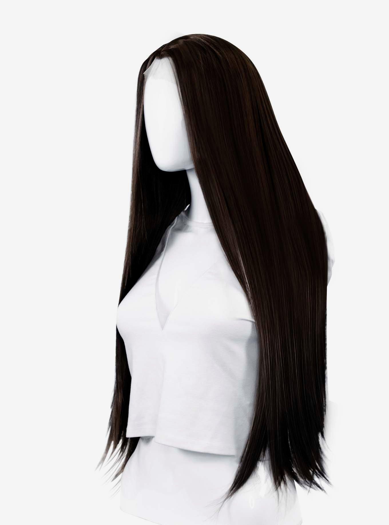 Epic Cosplay Lacefront Eros Dark Brown Wig, , hi-res