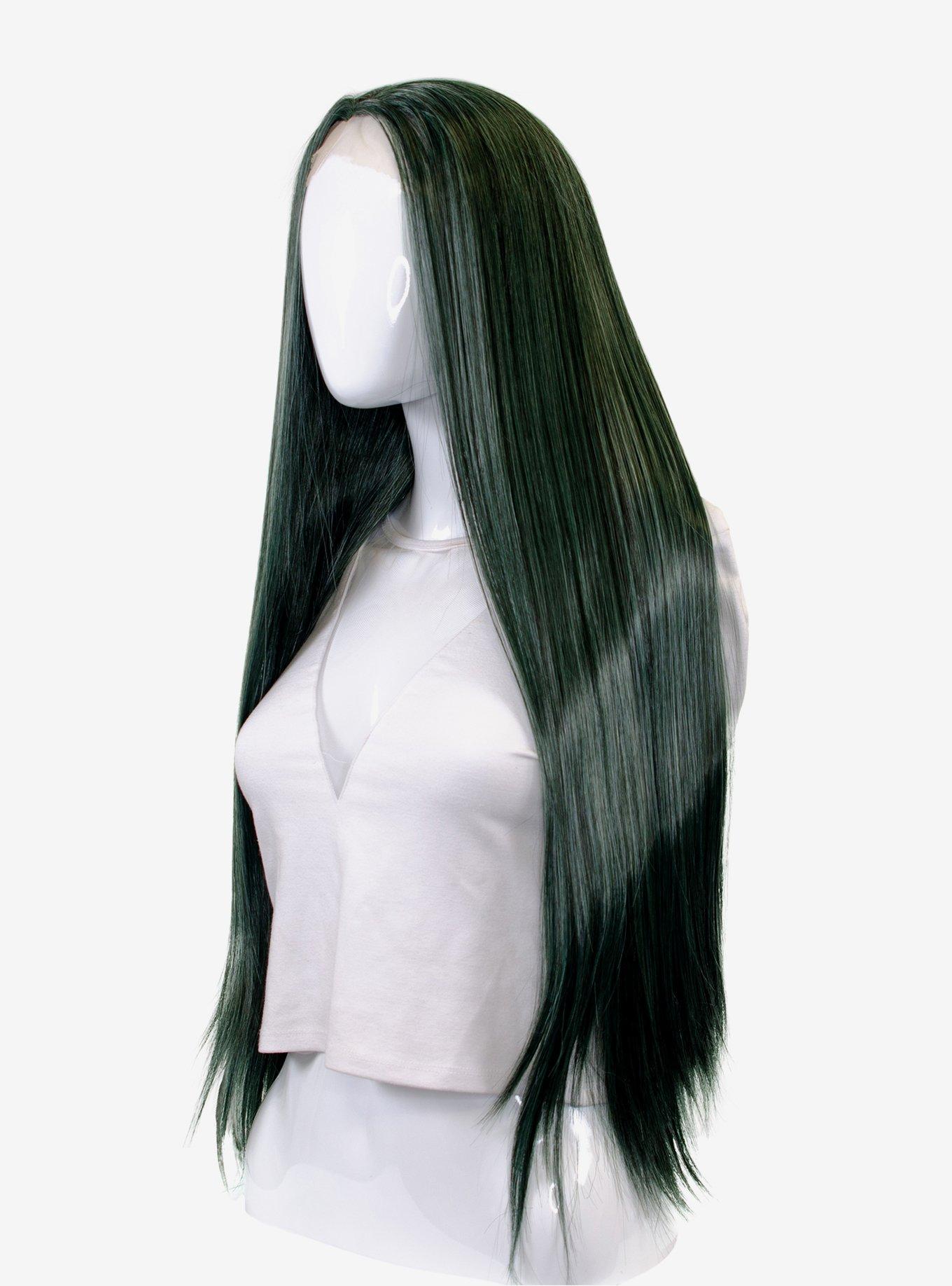 Epic Cosplay Lacefront Eros Forest Green Mix Wig, , alternate