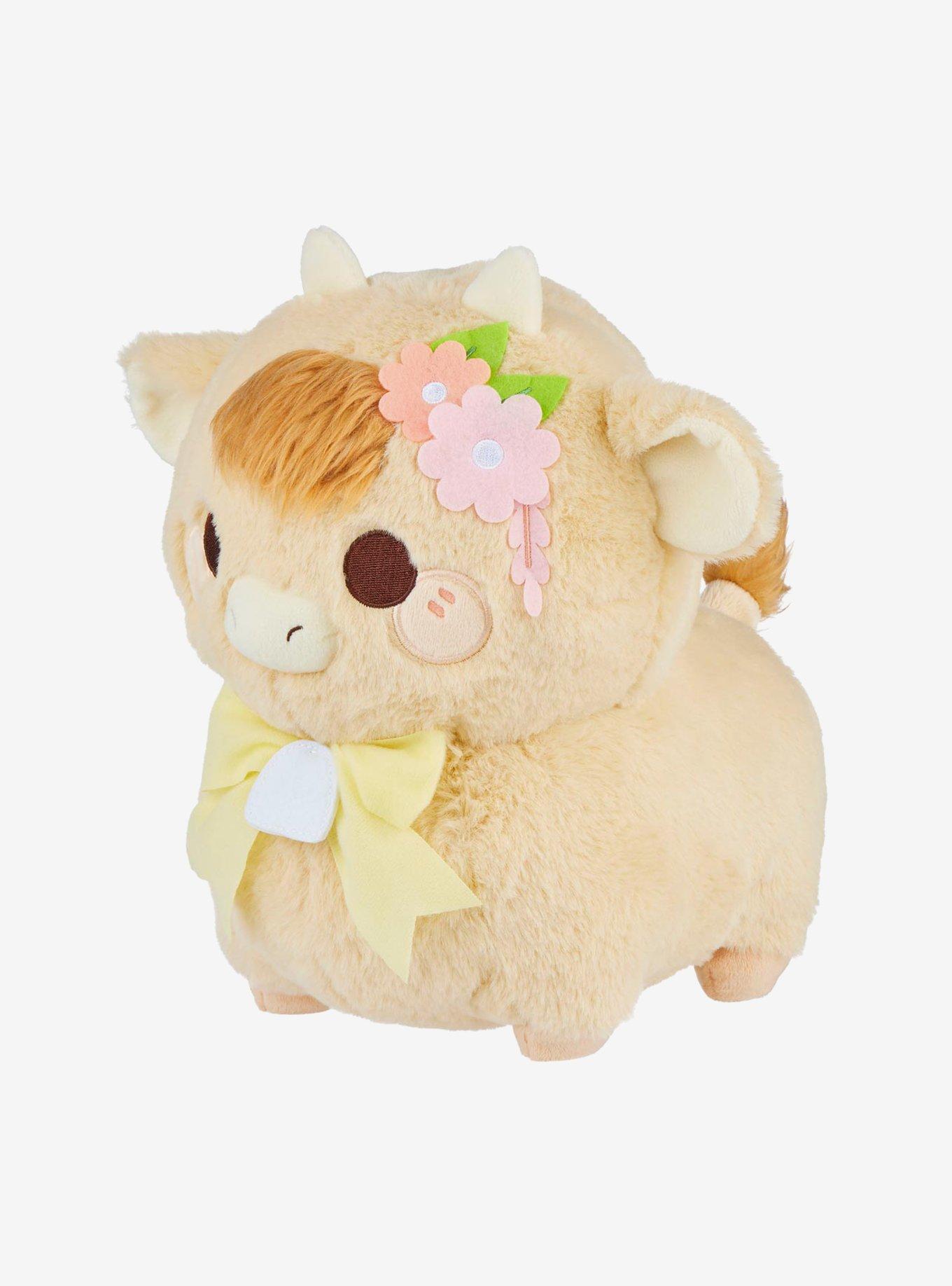 Floral Fluffy Cow 10 Inch Plush - BoxLunch Exclusive, , alternate