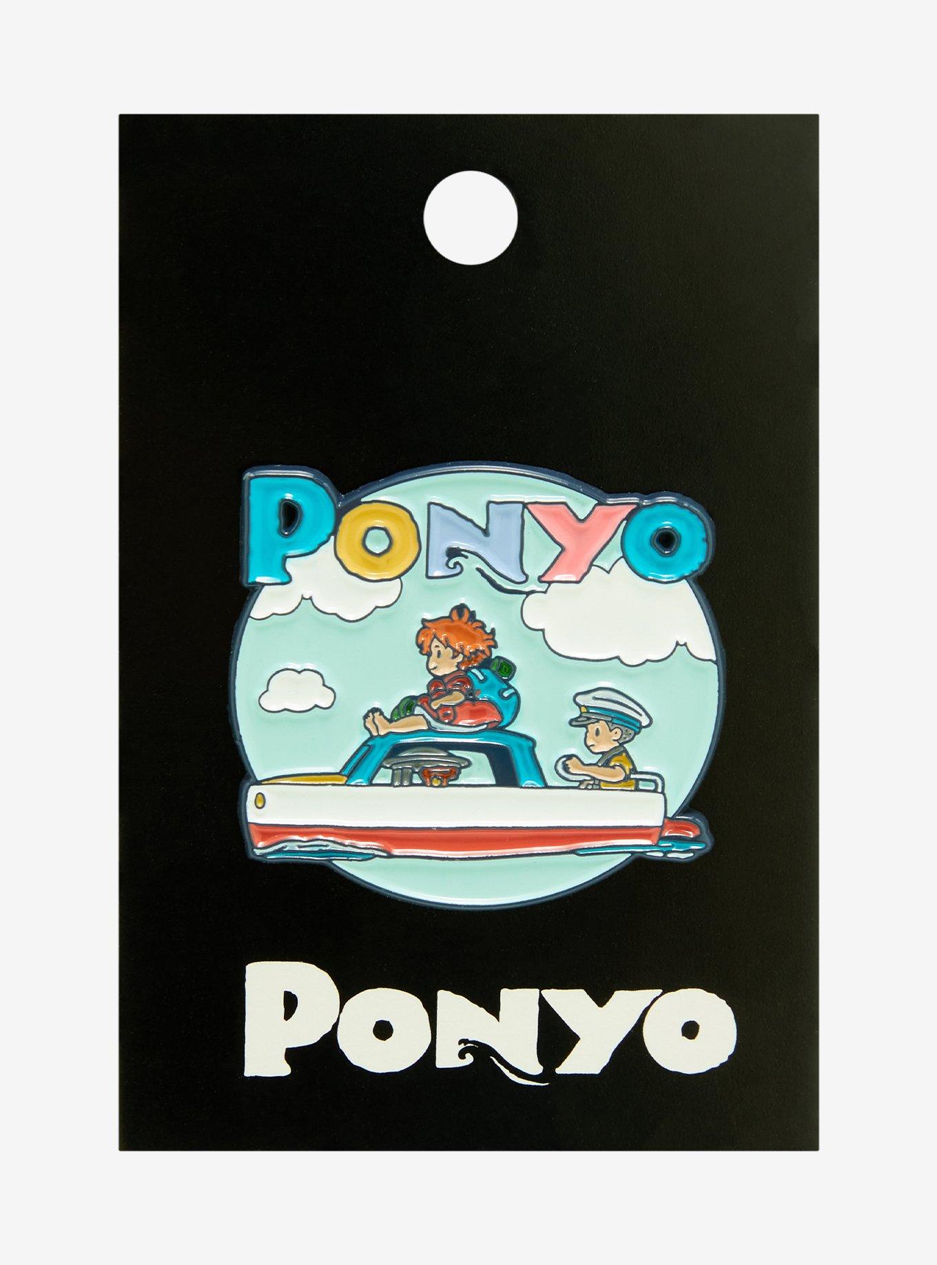 Studio Ghibli Ponyo Sosuke & Ponyo Boat Enamel Pin - BoxLunch Exclusive, , alternate