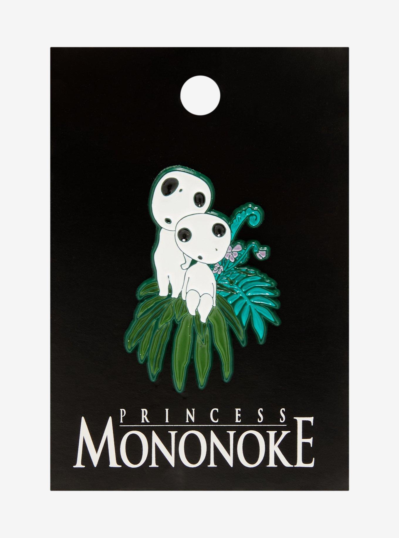 Studio Ghibli Princess Mononoke Kodama Enamel Pin - BoxLunch Exclusive, , alternate