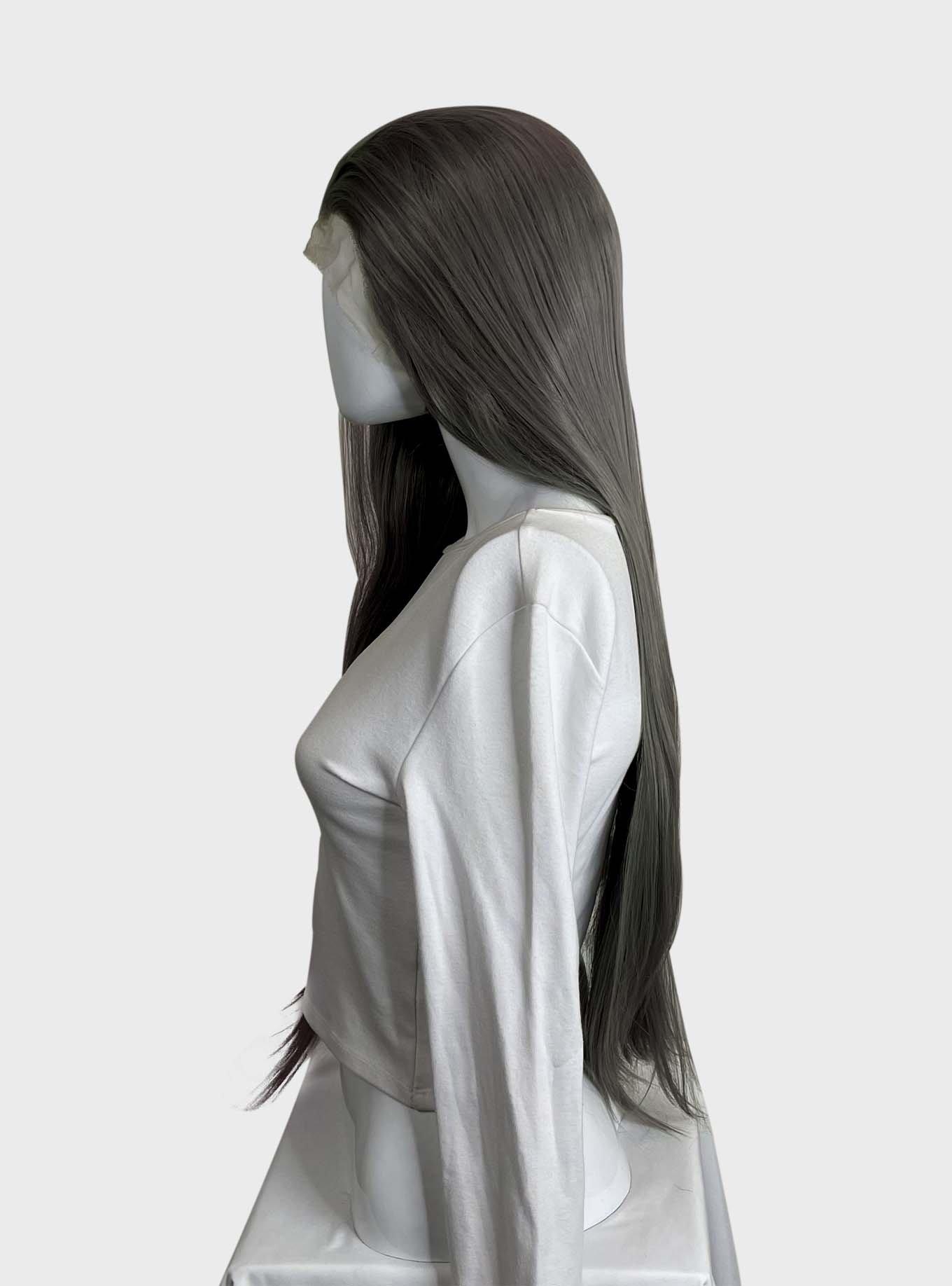 Epic Cosplay Lacefront Eros Gunmetal Grey Wig, , alternate