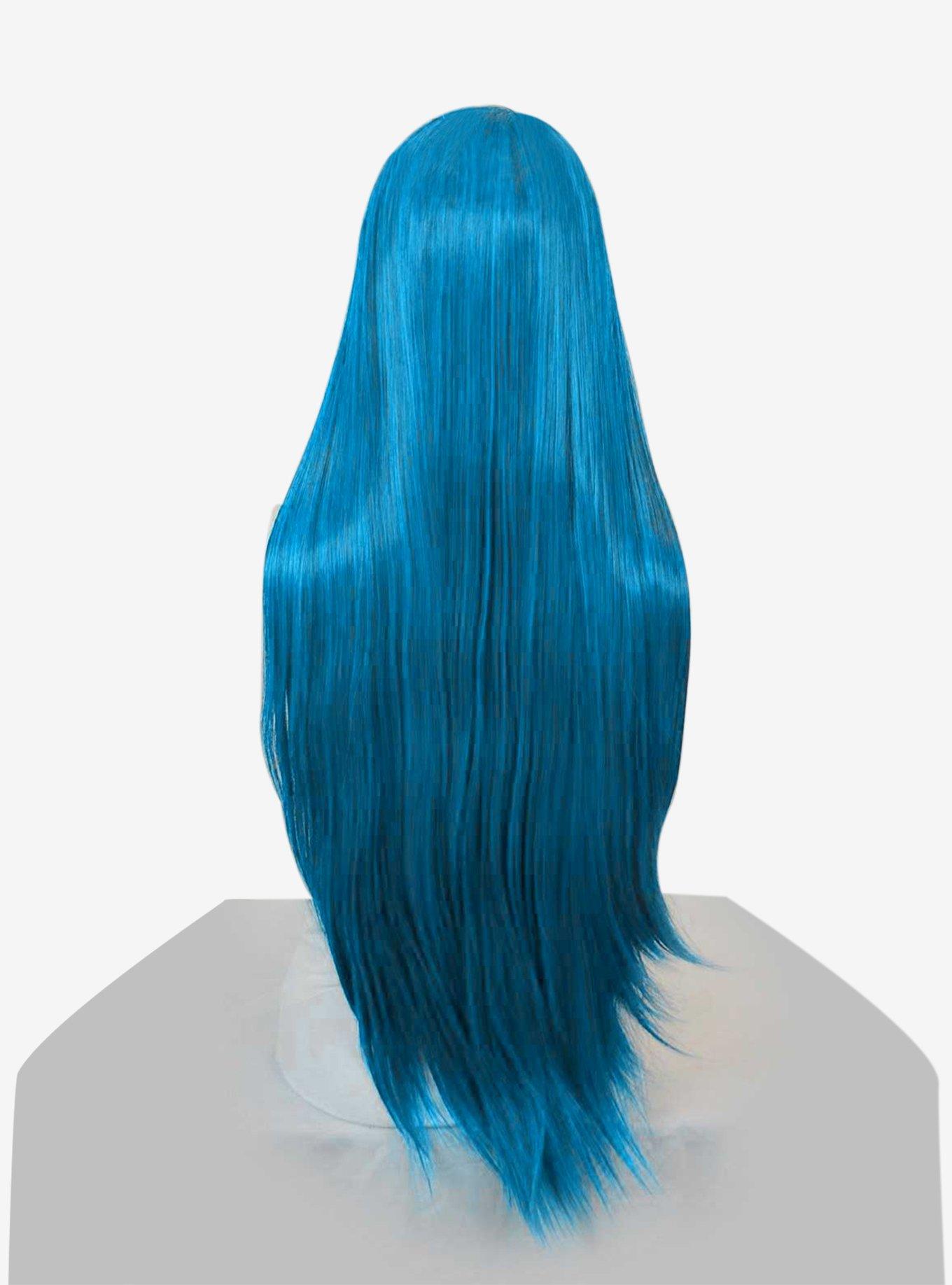 Epic Cosplay Nemesis Teal Blue Mix Long Lace Front Wig, , alternate