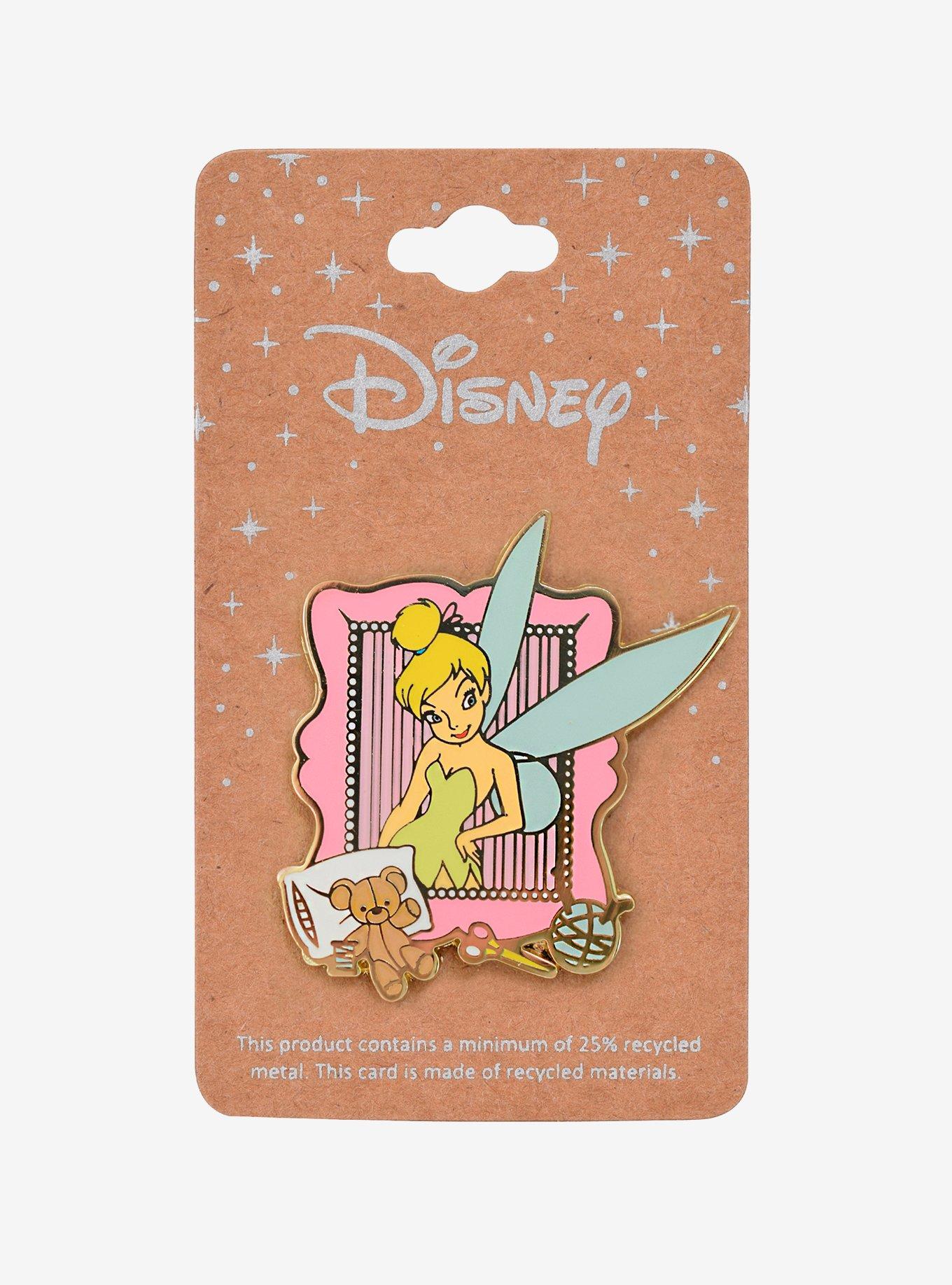 Disney Peter Pan Tinker Bell Frame Portrait Enamel Pin , , alternate