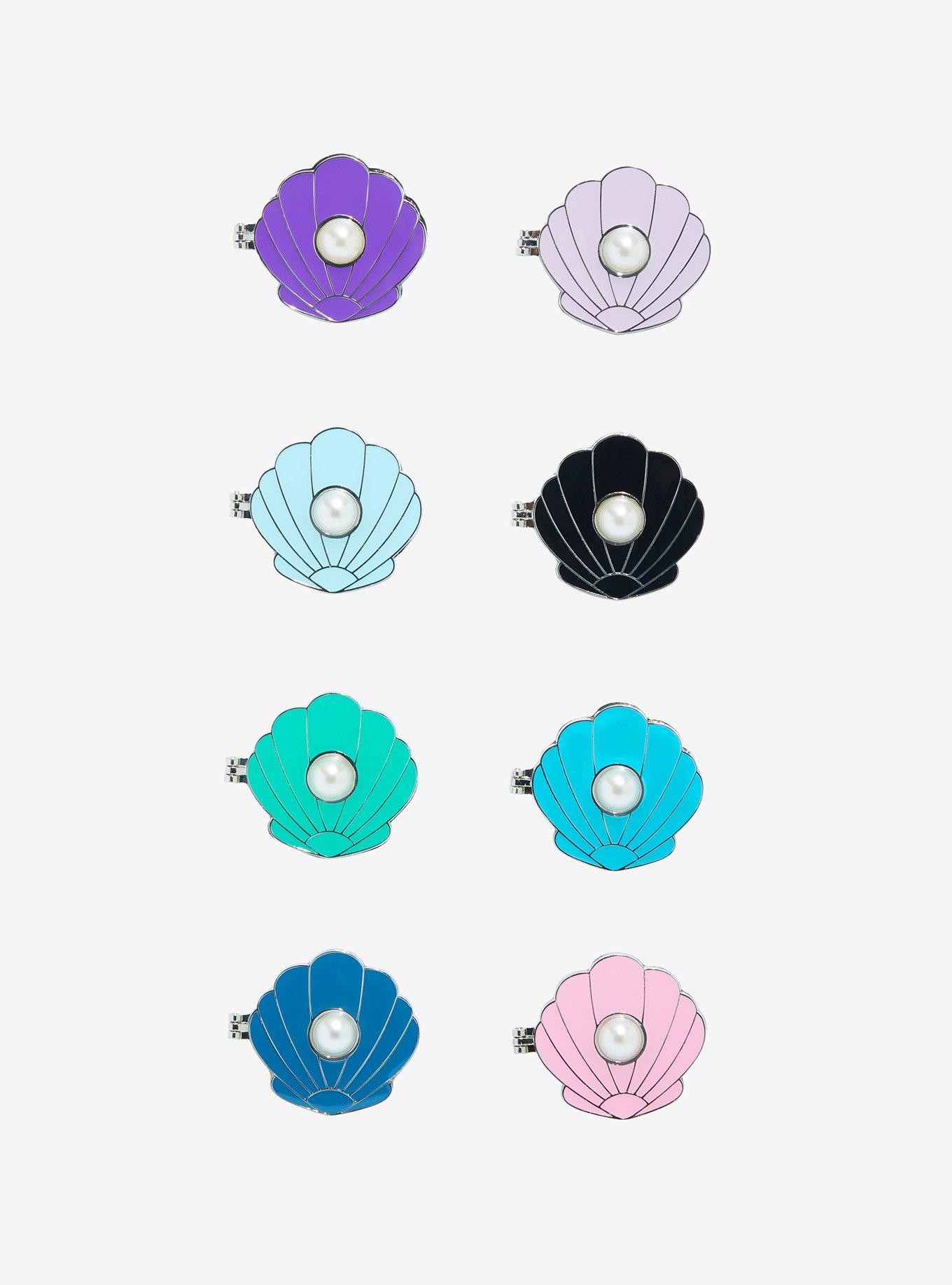 Loungefly Disney The Little Mermaid Hinge Shell Blind Box Enamel Pin - BoxLunch Exclusive, , alternate