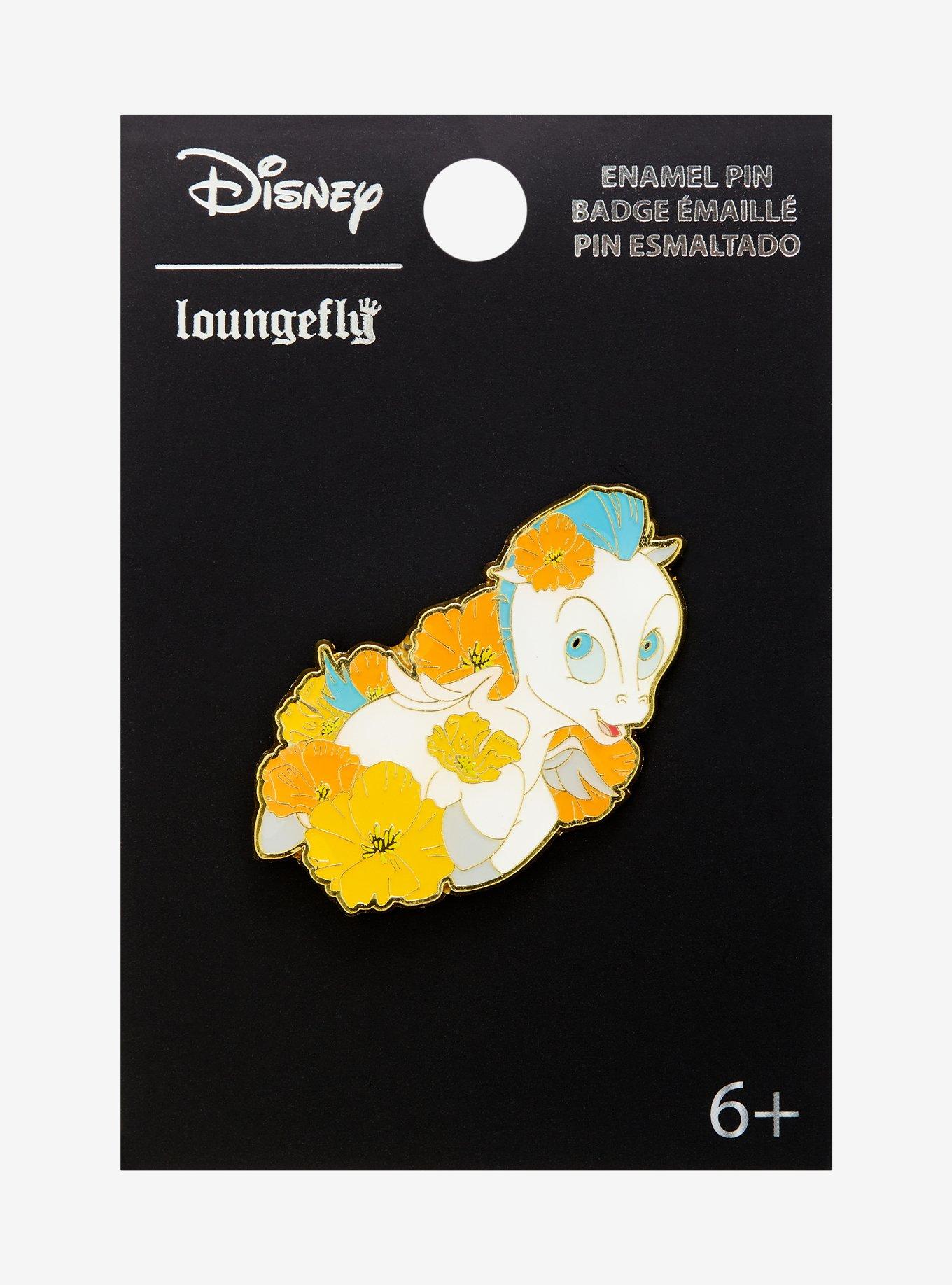 Loungefly Disney Hercules Pegasus & Poppies Enamel Pin - BoxLunch Exclusive , , alternate