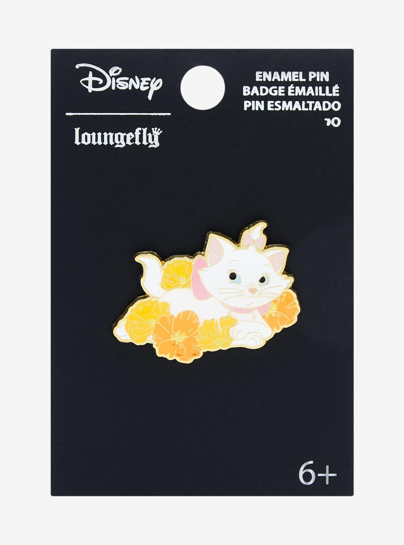 Loungefly Disney The Aristocats Marie Poppy Enamel Pin - BoxLunch Exclusive, , alternate