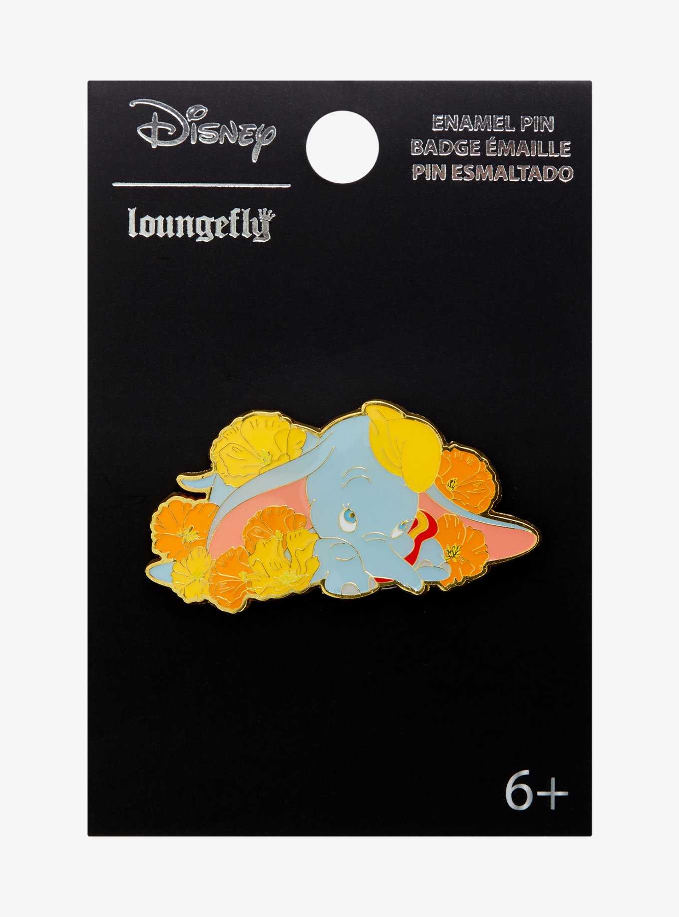 Loungefly Disney Dumbo & Poppies Enamel Pin - BoxLunch Exclusive, , hi-res