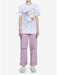 Hello Kitty And Friends Pastel Tie-Dye Boyfriend Fit Girls T-Shirt, MULTI, alternate
