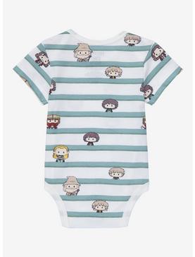 The Lord of the Rings Chibi Characters Striped Infant One-Piece - BoxLunch Exclusive, , hi-res