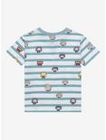 The Lord of the Rings Chibi Characters Striped Toddler T-Shirt - BoxLunch Exclusive, BEIGE, alternate