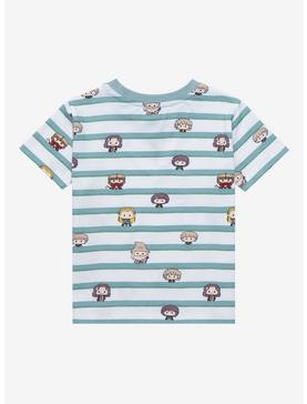 The Lord of the Rings Chibi Characters Striped Toddler T-Shirt - BoxLunch Exclusive, , hi-res