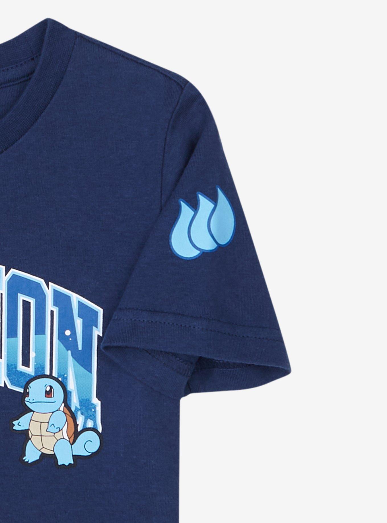 Pokémon Water Type Toddler T-Shirt - BoxLunch Exclusive, NAVY, alternate