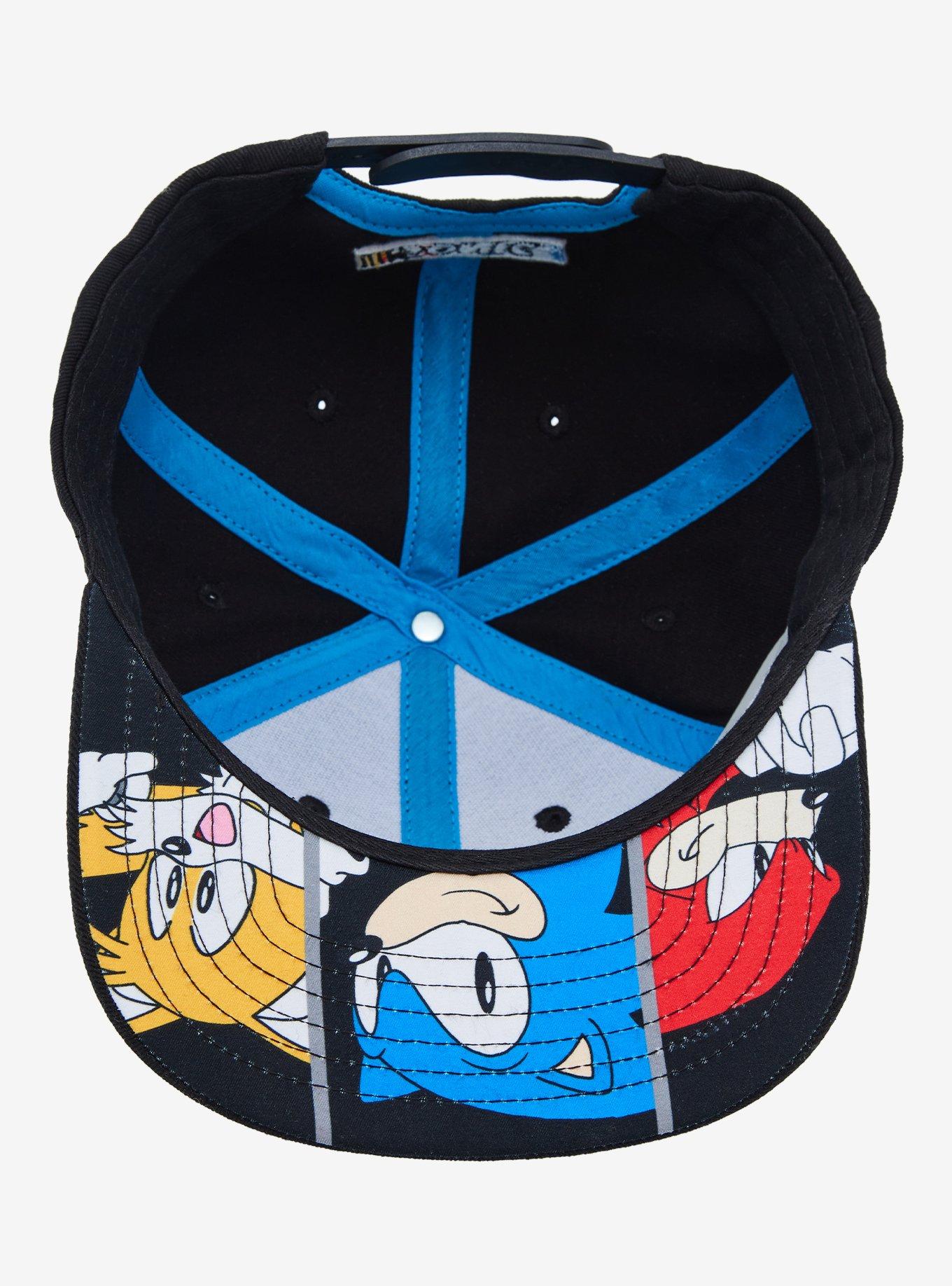 Sonic the Hedgehog Flags Youth Cap - BoxLunch Exclusive, , alternate