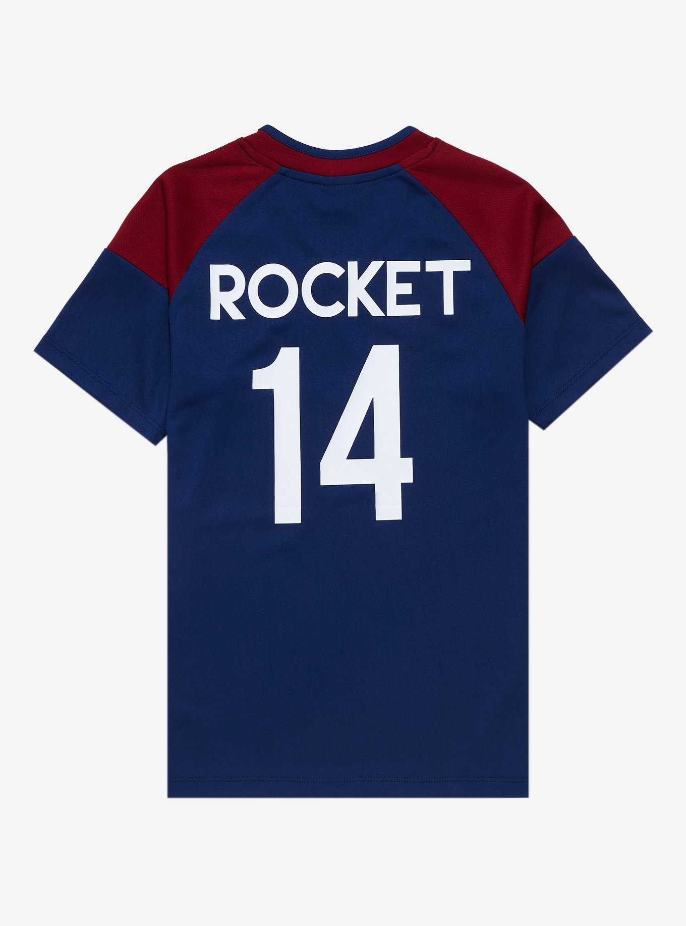 Our Universe Marvel Guardians of the Galaxy Rocket Youth Soccer Jersey - BoxLunch Exclusive, , hi-res